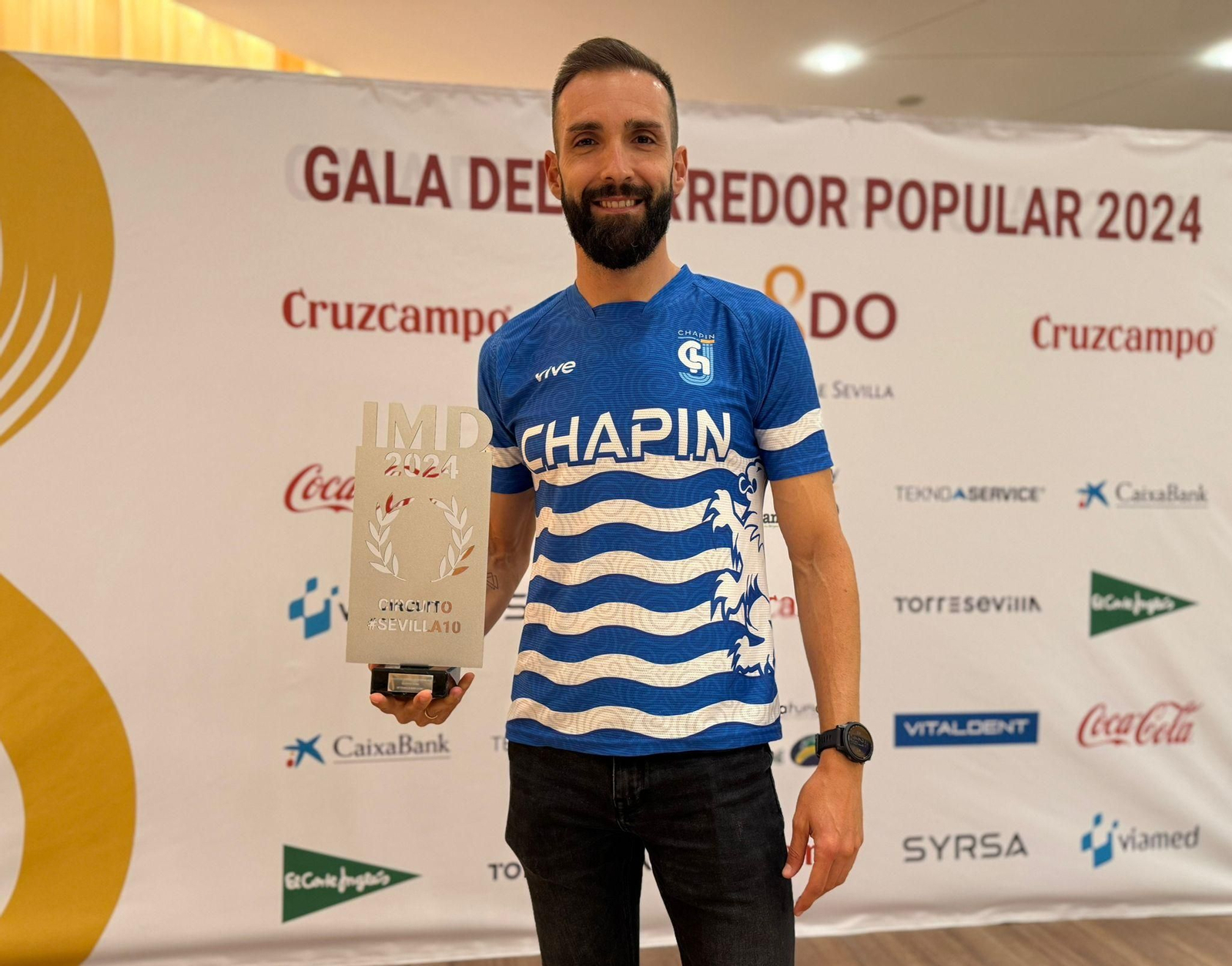 El atleta jerezano Alberto Granados.