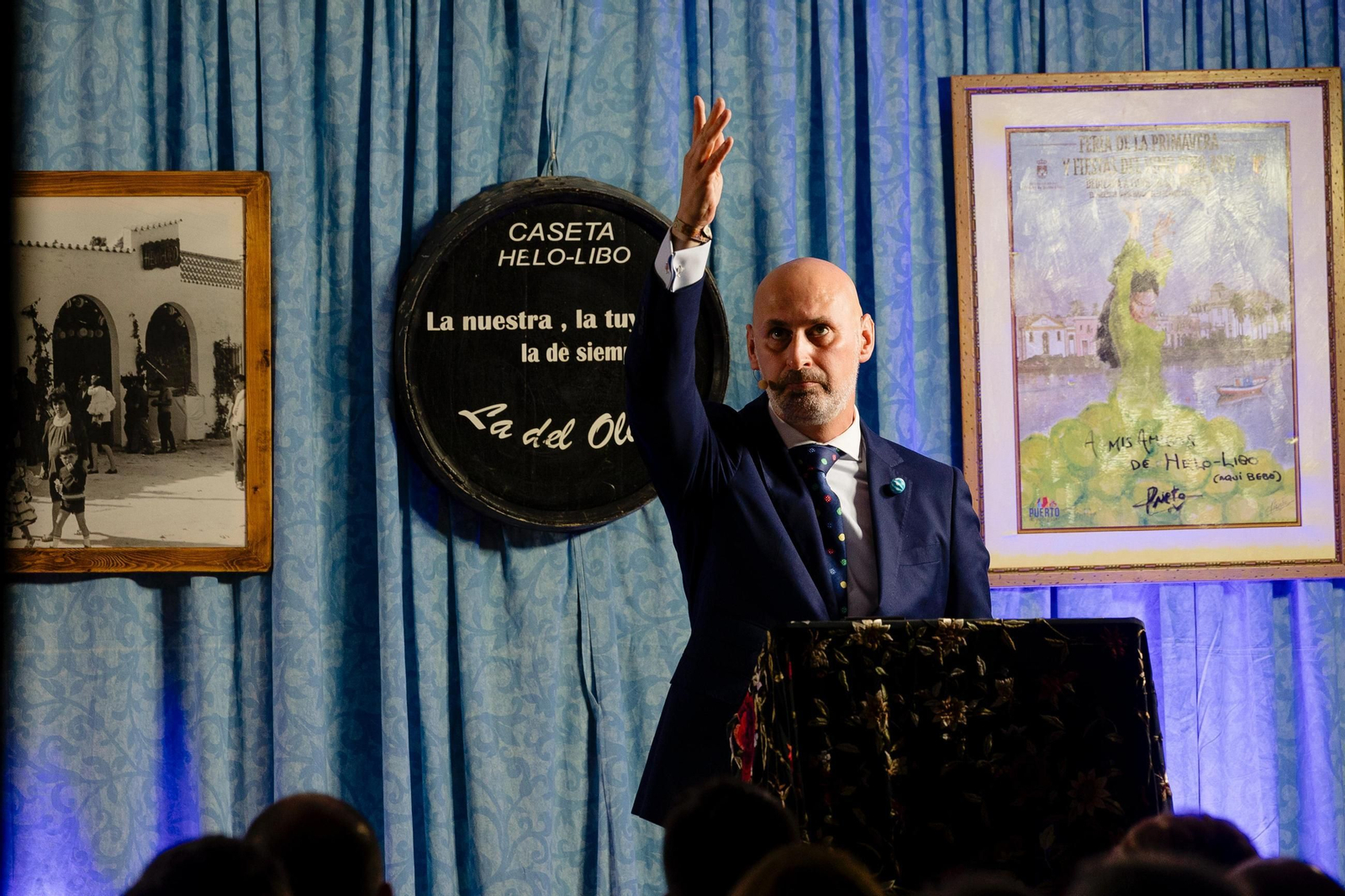 Las imágenes del Pregón de Helo-Libo en la Feria en El Puerto