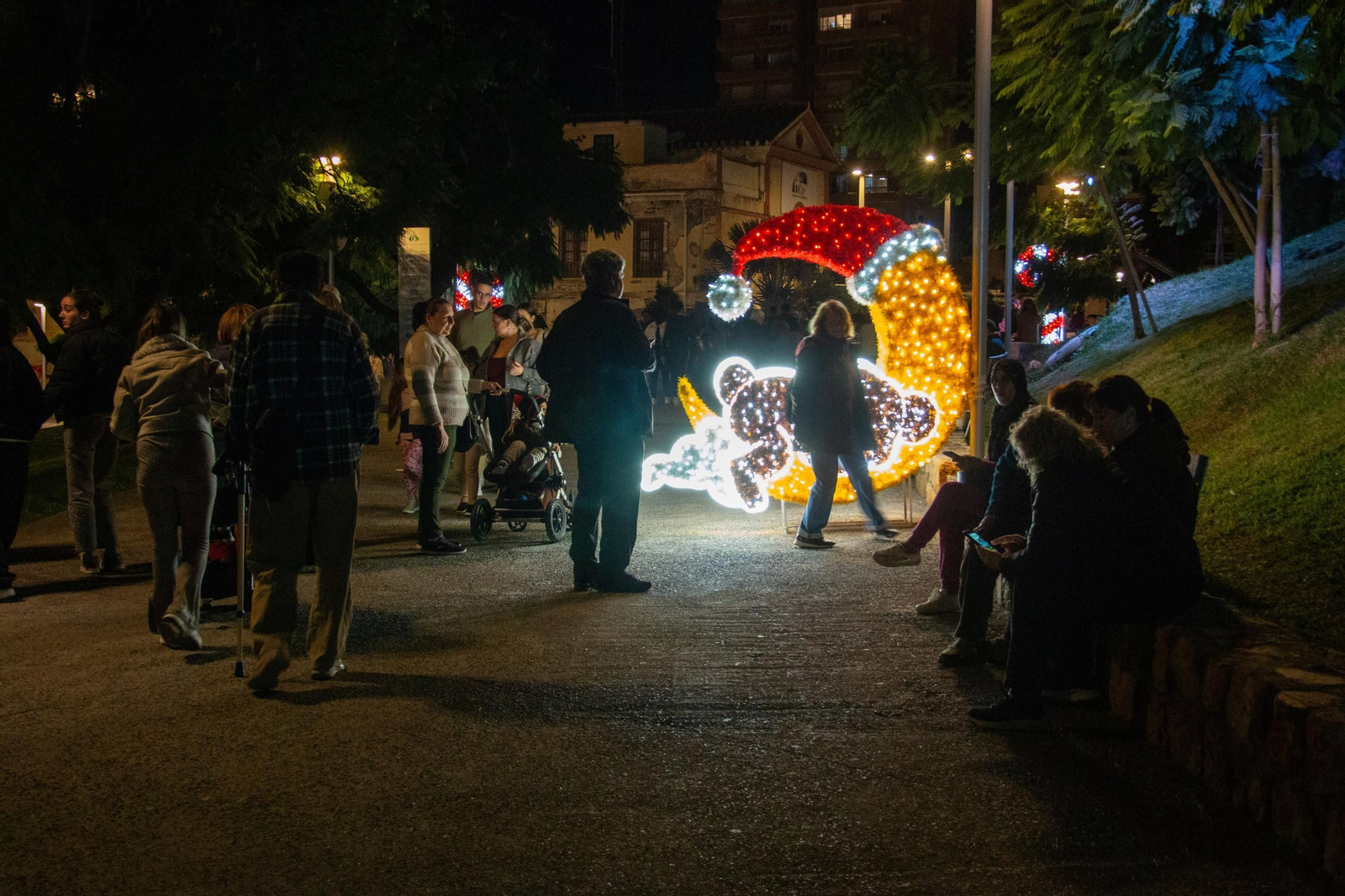 Así ha sido el encendido de las luces de Navidad de Motril