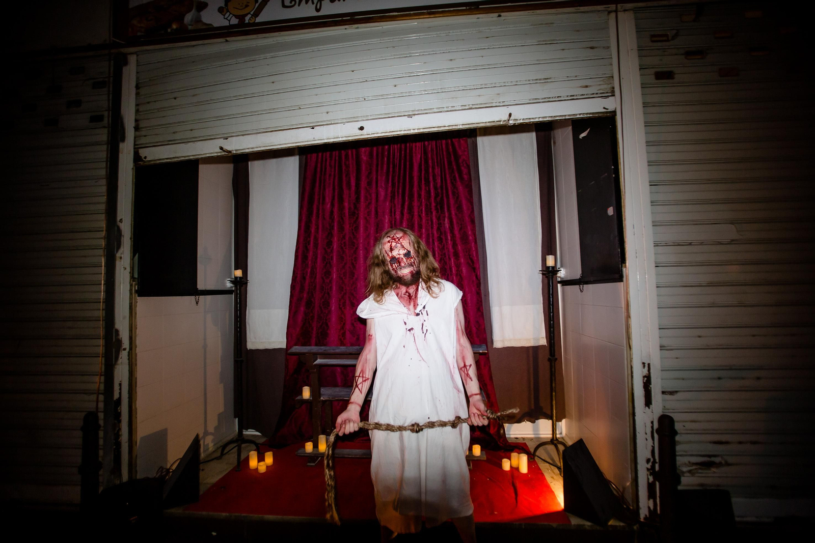 Halloween en San Fernando: miedo en las calles y el mercado