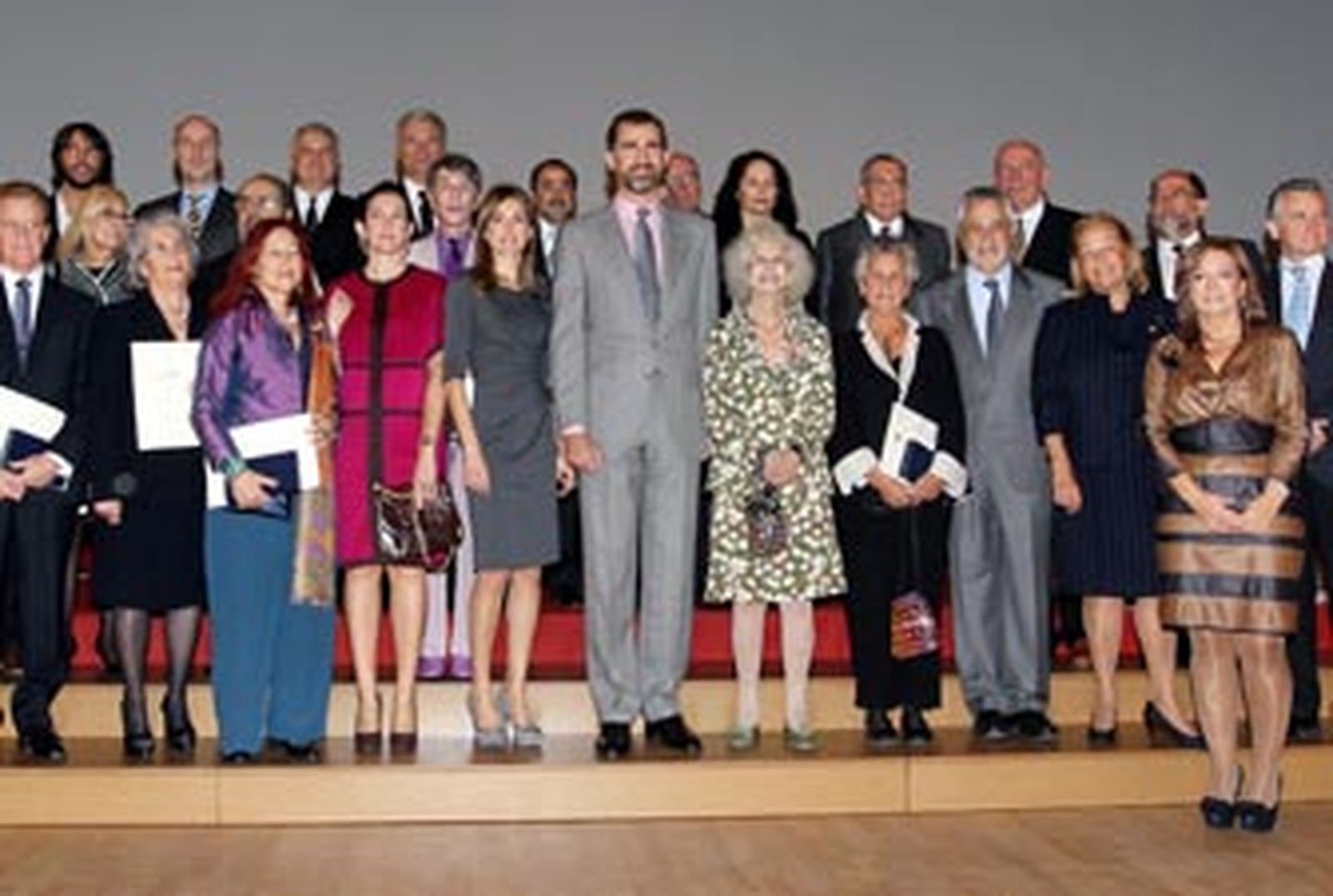 Jerez se vuelca con los Príncipes y aplaude a 25 grandes de la Cultura