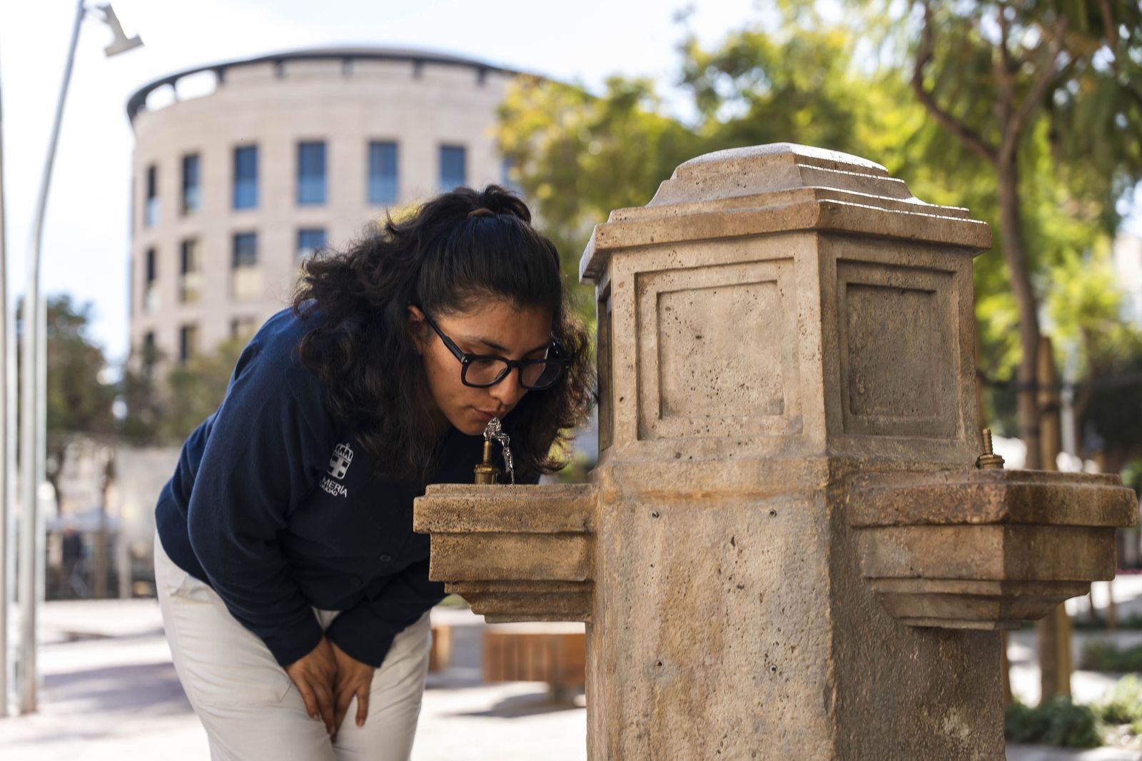 El cañillo de Puerta Purchena, en imágenes