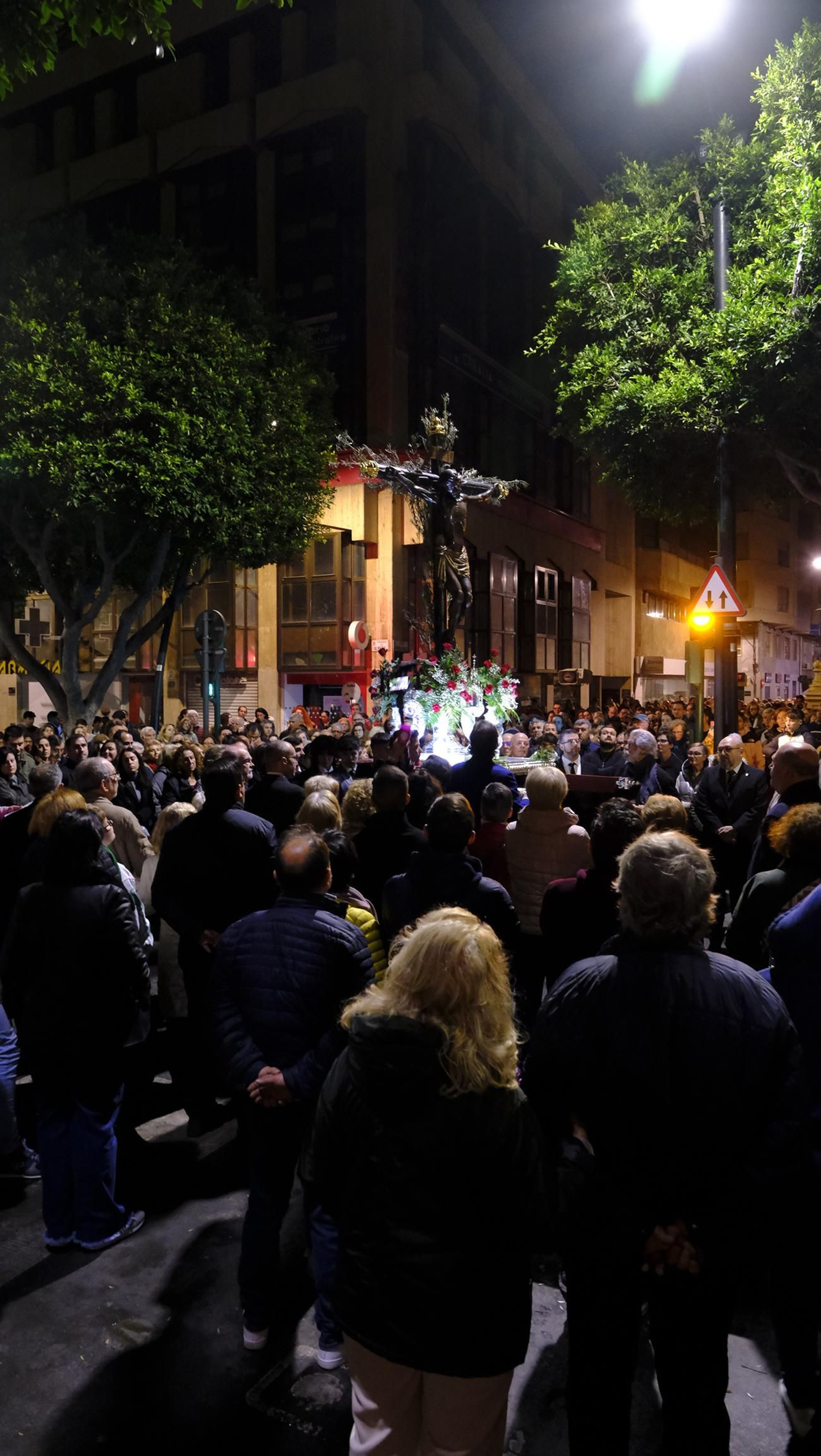 Las imágenes del Vía Crucis del Cristo de la Escucha