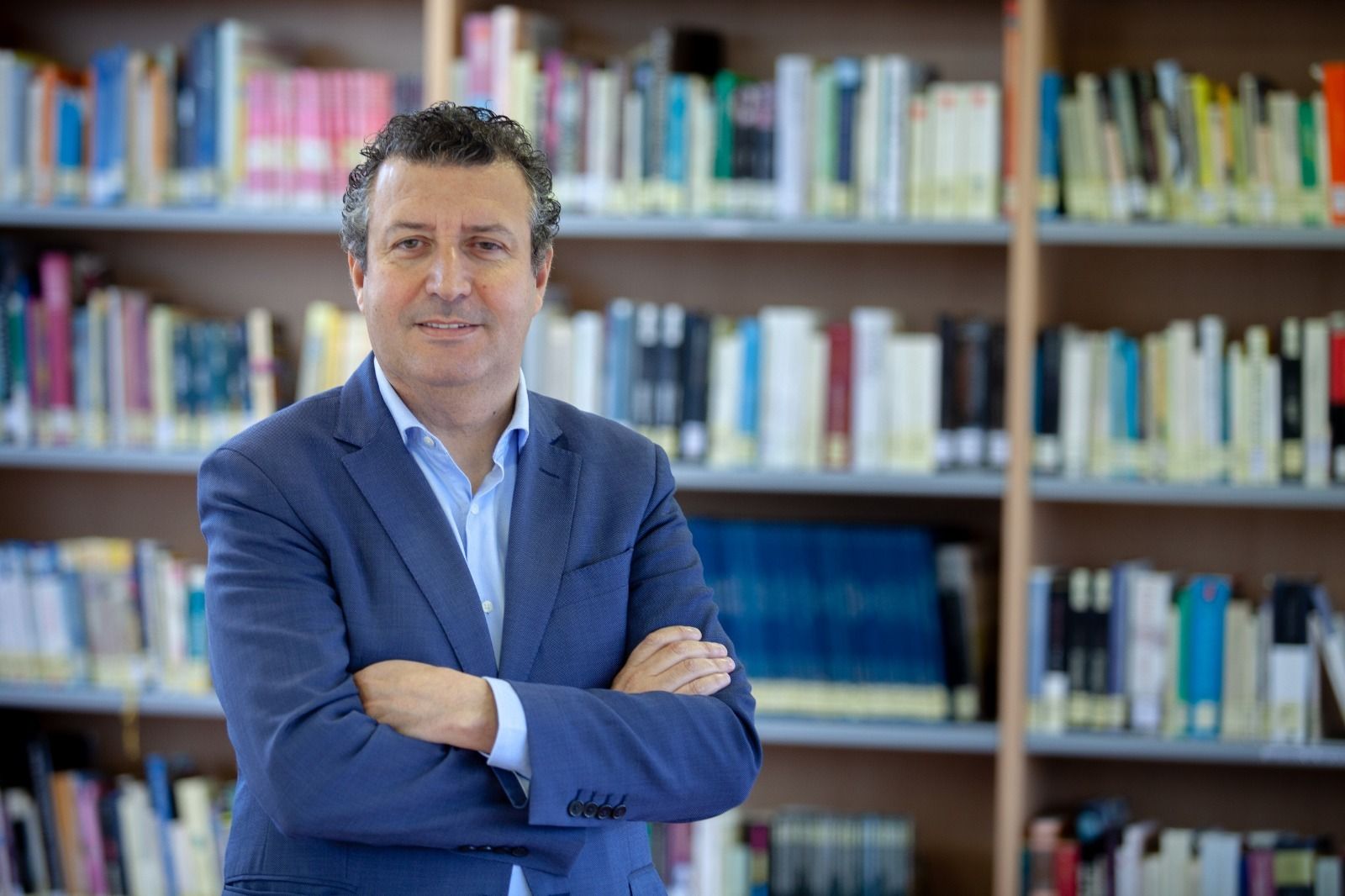 El alcalde de La Rinconada, Javier Fernández.