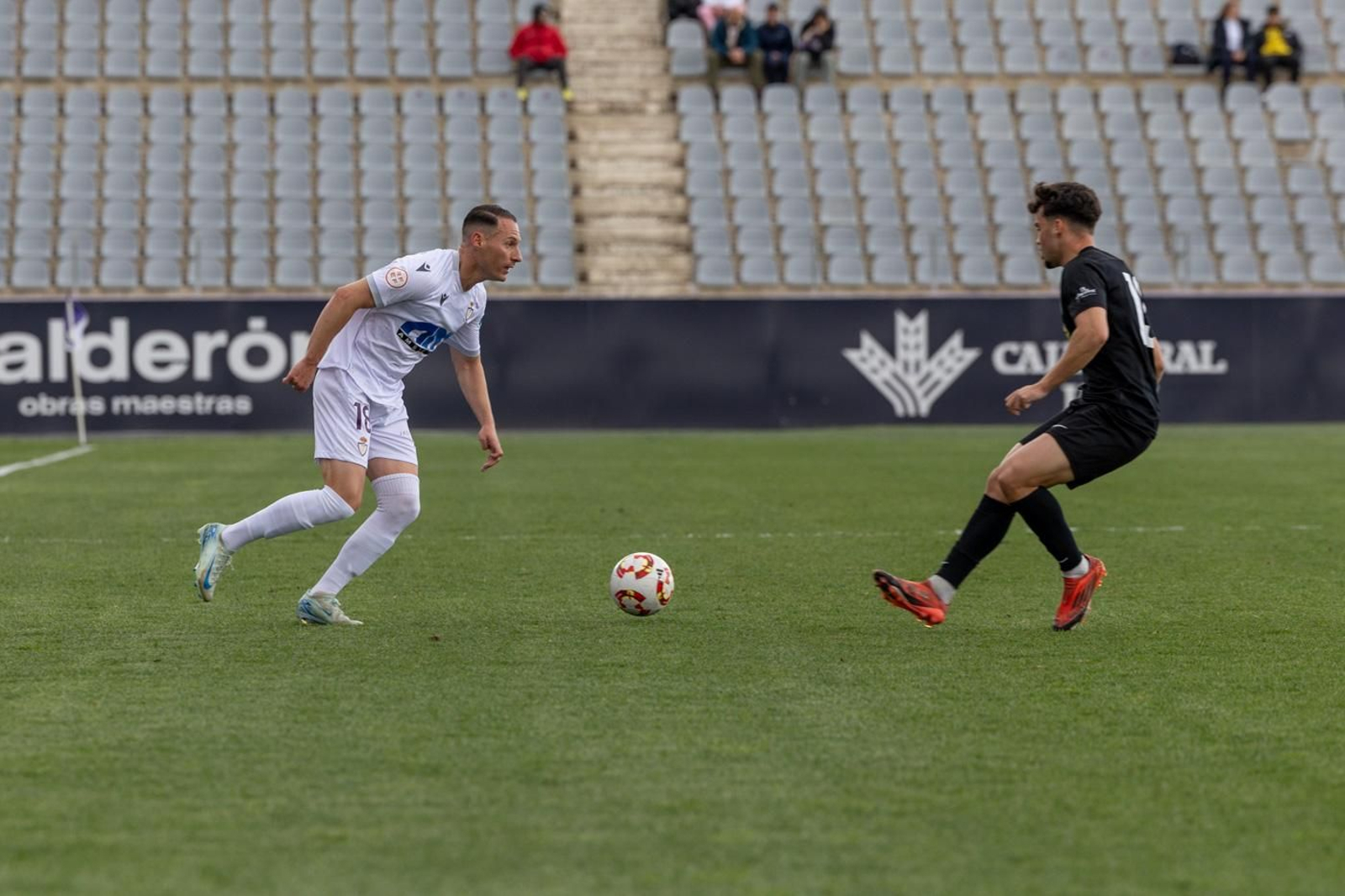 Las mejores fotos de la goleada del Real Jaén al Poli Ejido
