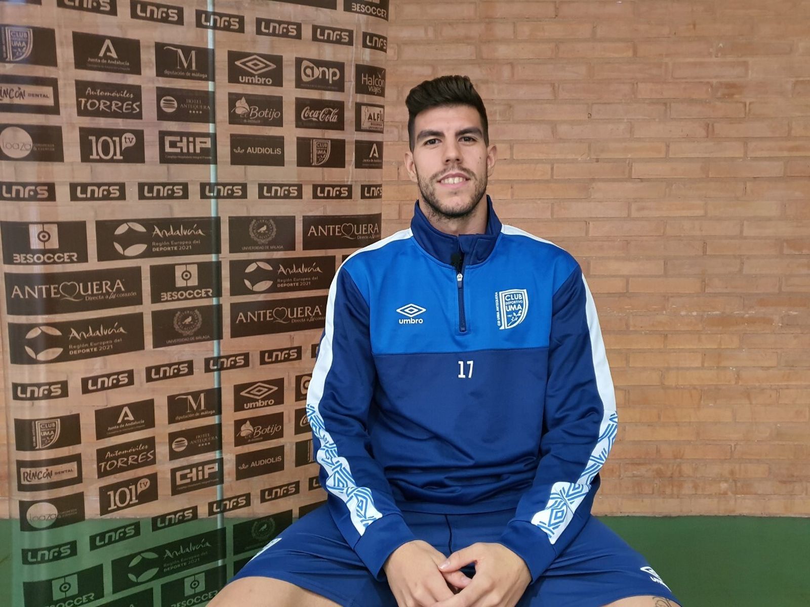 Ramón Vargas, jugador del BeSoccer UMA Antequera.