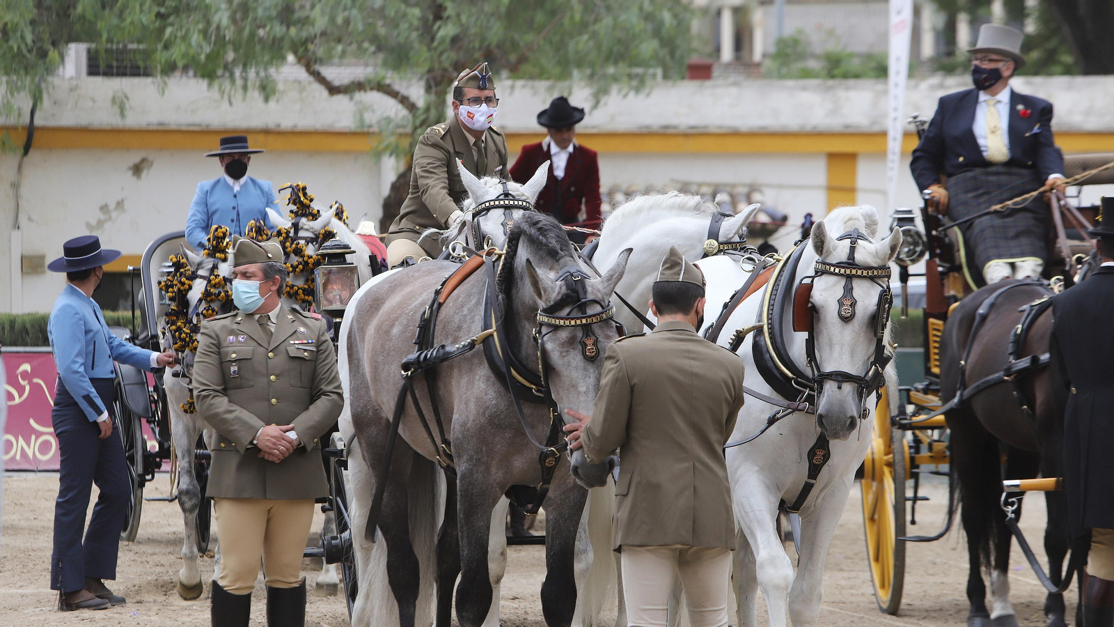 Entrega del Caballo de Oro 2020 al cochero Antonio Carrasco