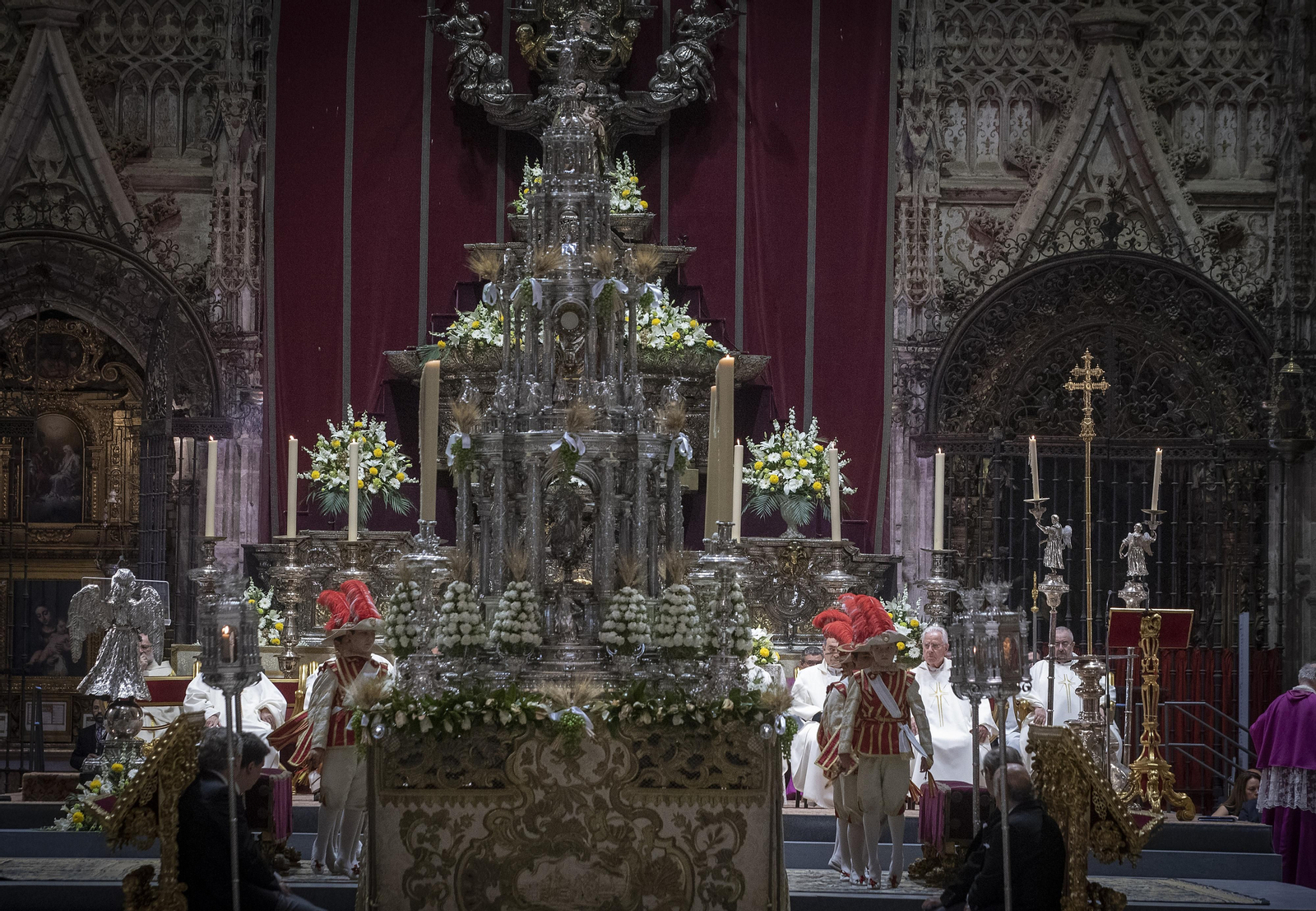 Las imágenes de la procesión del Corpus Christi de Sevilla 2022