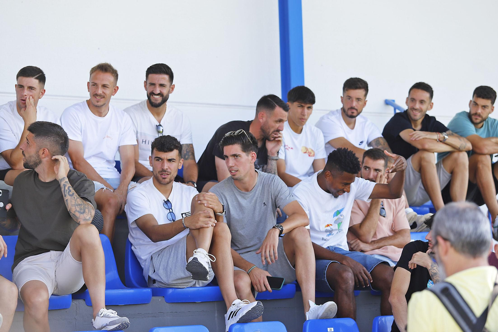 Imágenes de la inauguración del campo 1 de la Ciudad Deportiva del Real Club Recreativo de Huelva