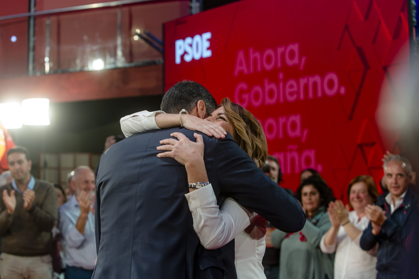 Imágenes del mitin del PSOE en Cádiz