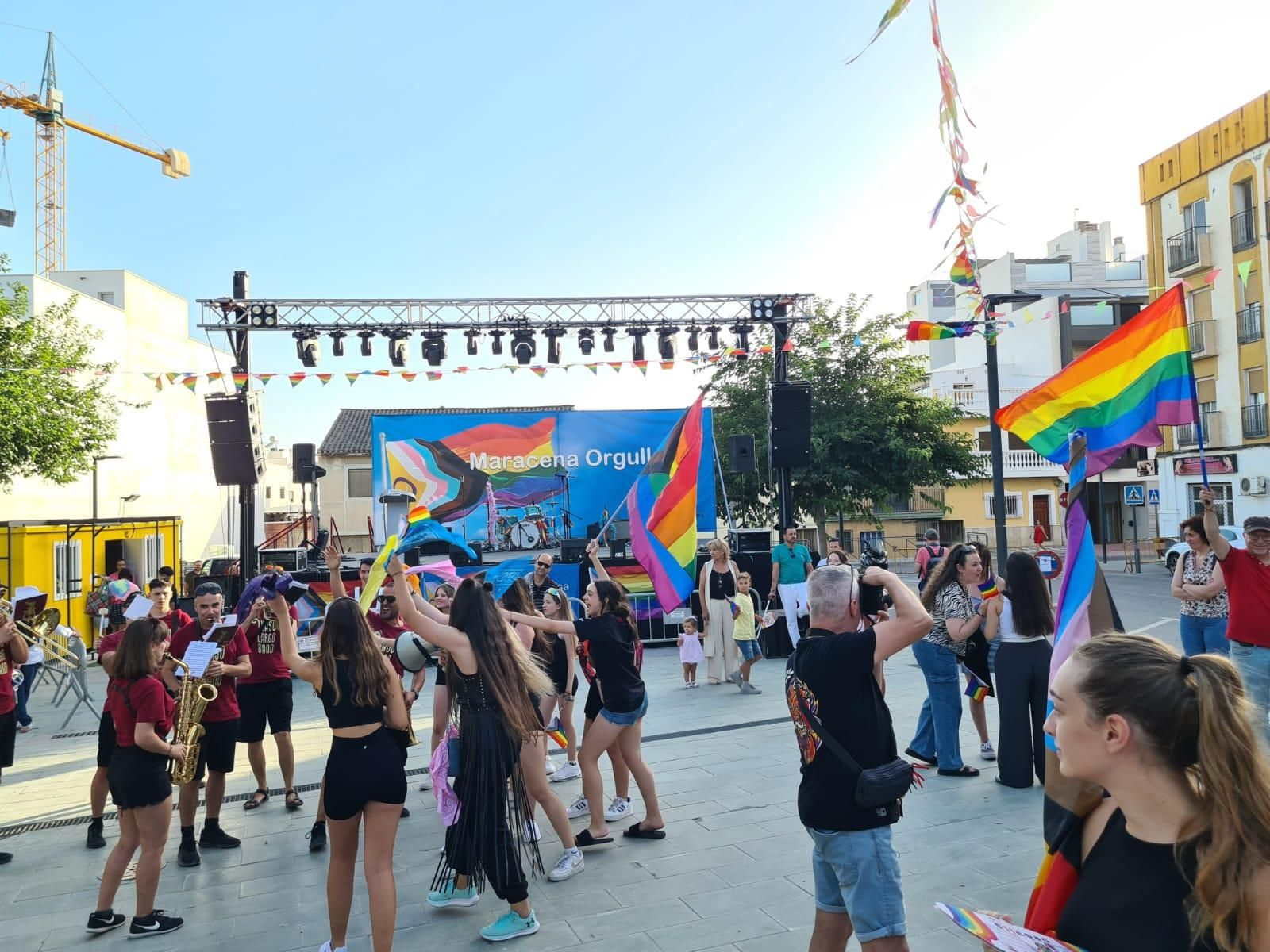 Así fue el Orgullo de Maracena: todas las imágenes de la manifestación y los conciertos