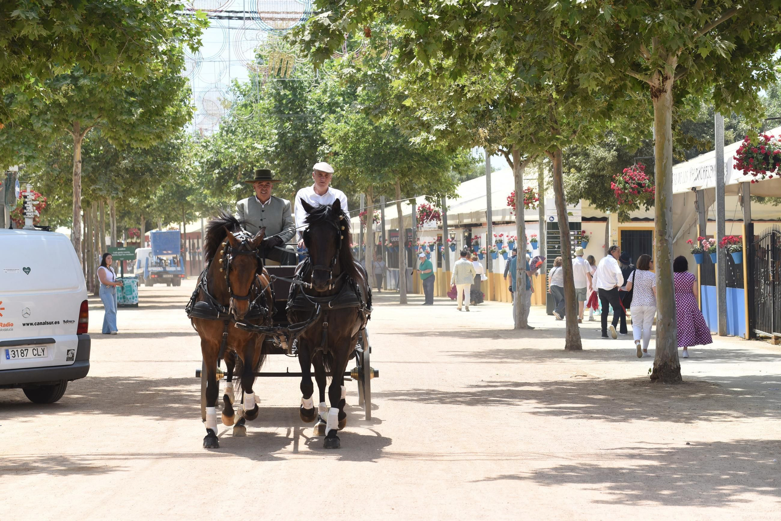 Las mejores imágenes del martes de la Feria de Córdoba