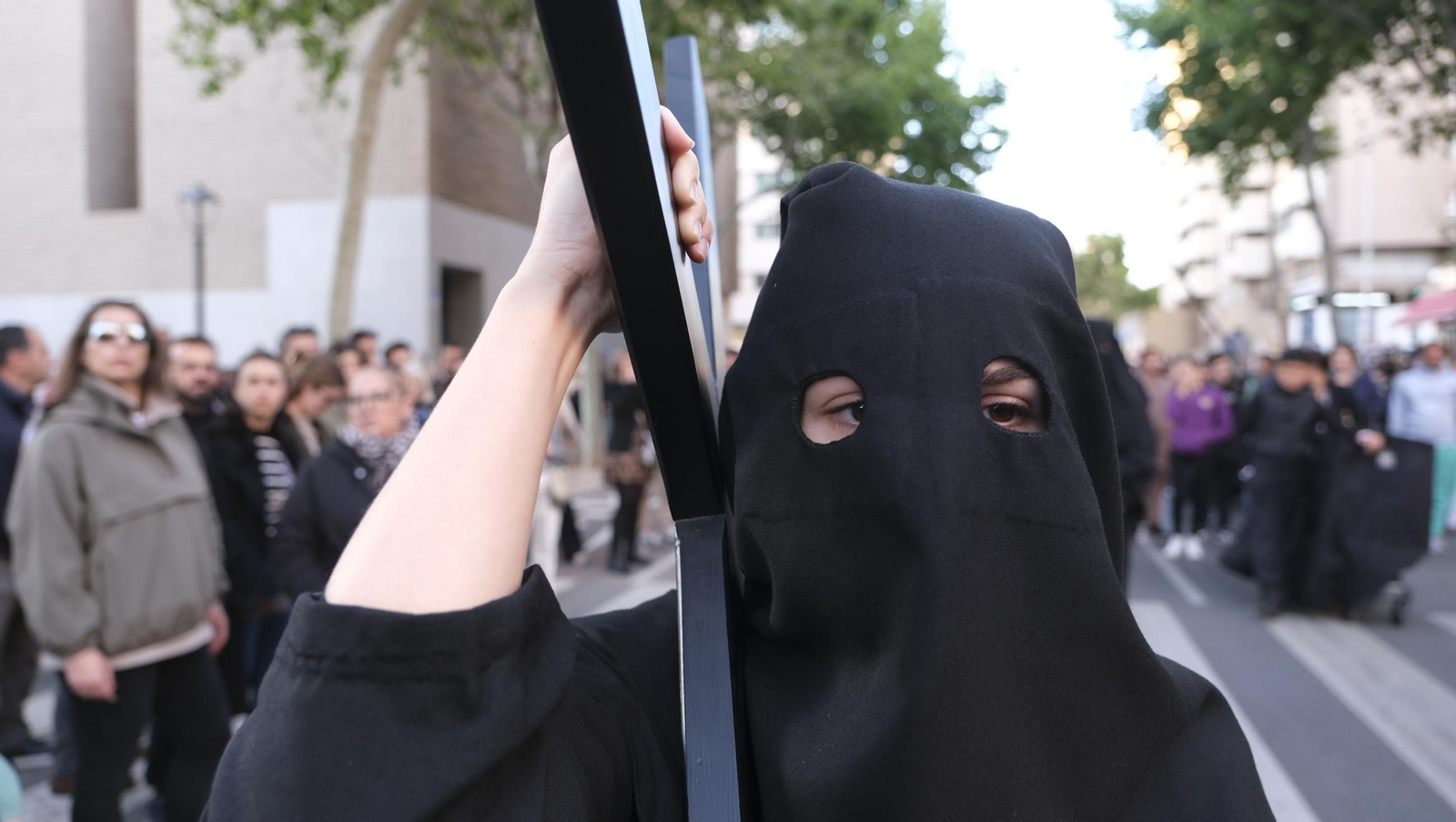 Procesión de Caridad en la Semana Santa de Almería 2025