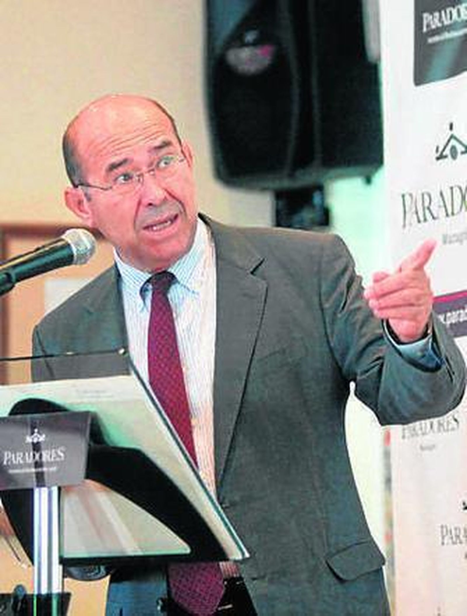 Francisco Ferraro, durante su charla.