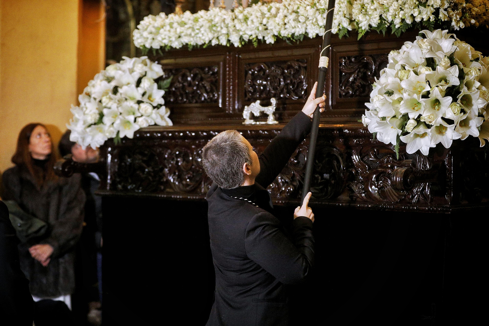 Las imágenes de la Soledad en la Semana Santa de San Fernando 2024