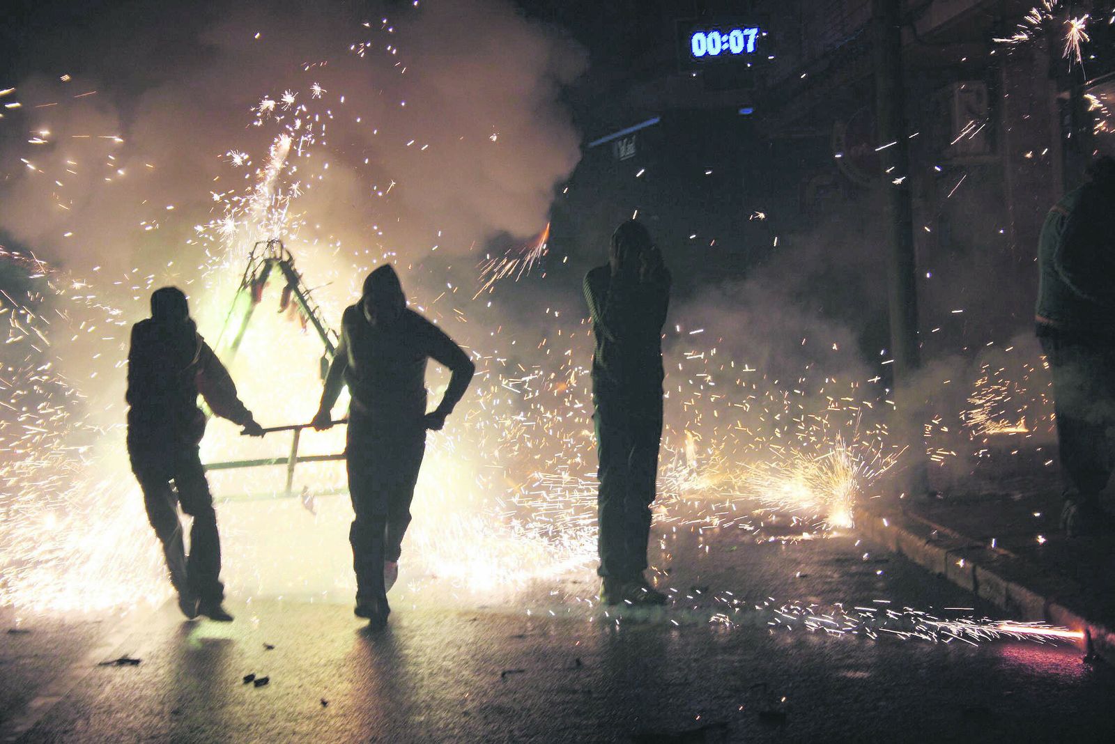 Toros de fuego,  seña de identidad de principio a fin en Pulpí