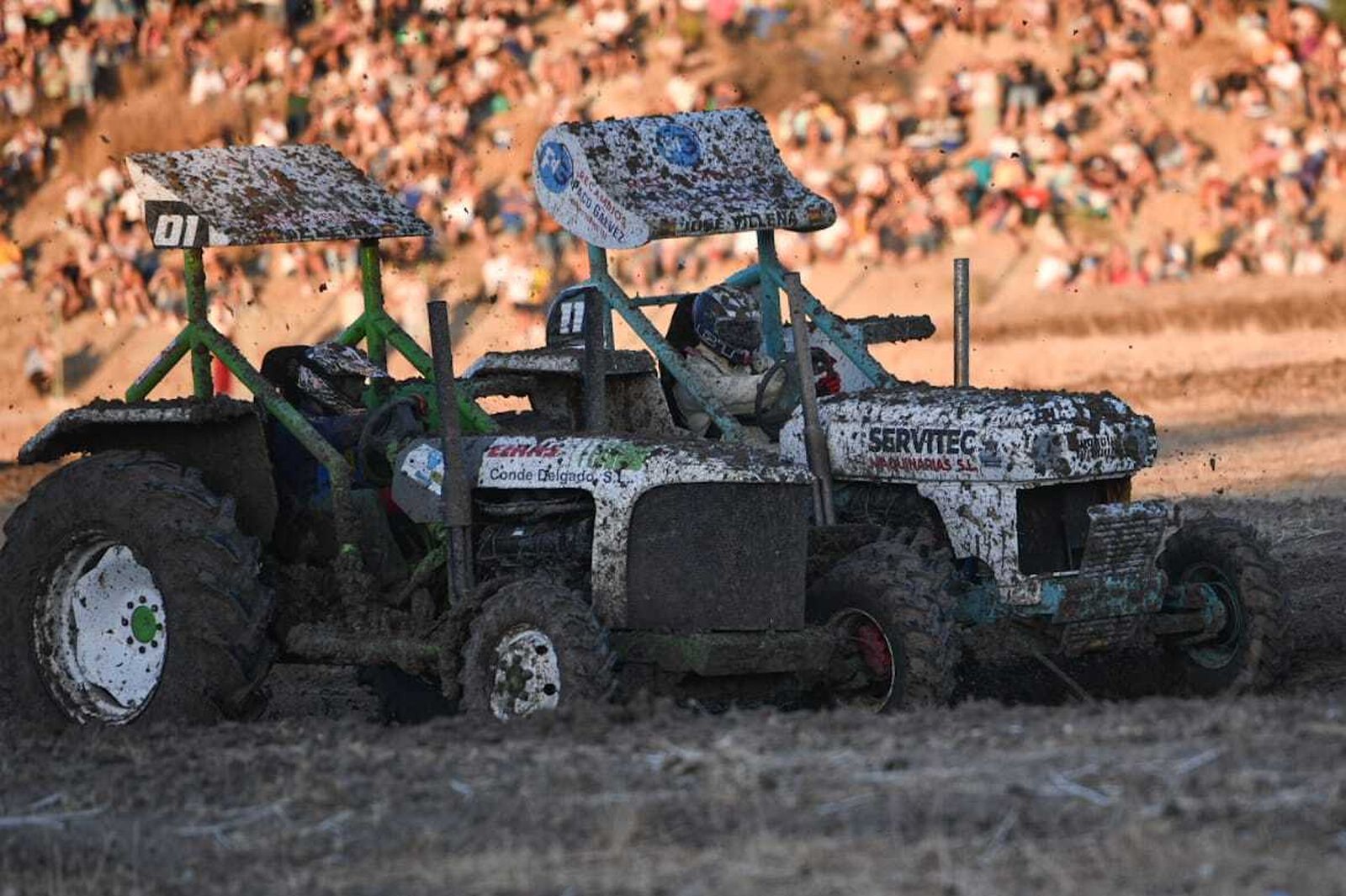 Imágenes del Campeonato de Andalucía de Tractores en Guadalcacín