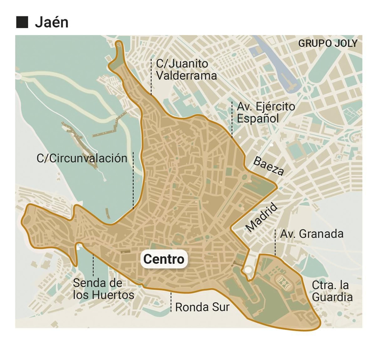 Zonas Bajas Emisiones en Jaén