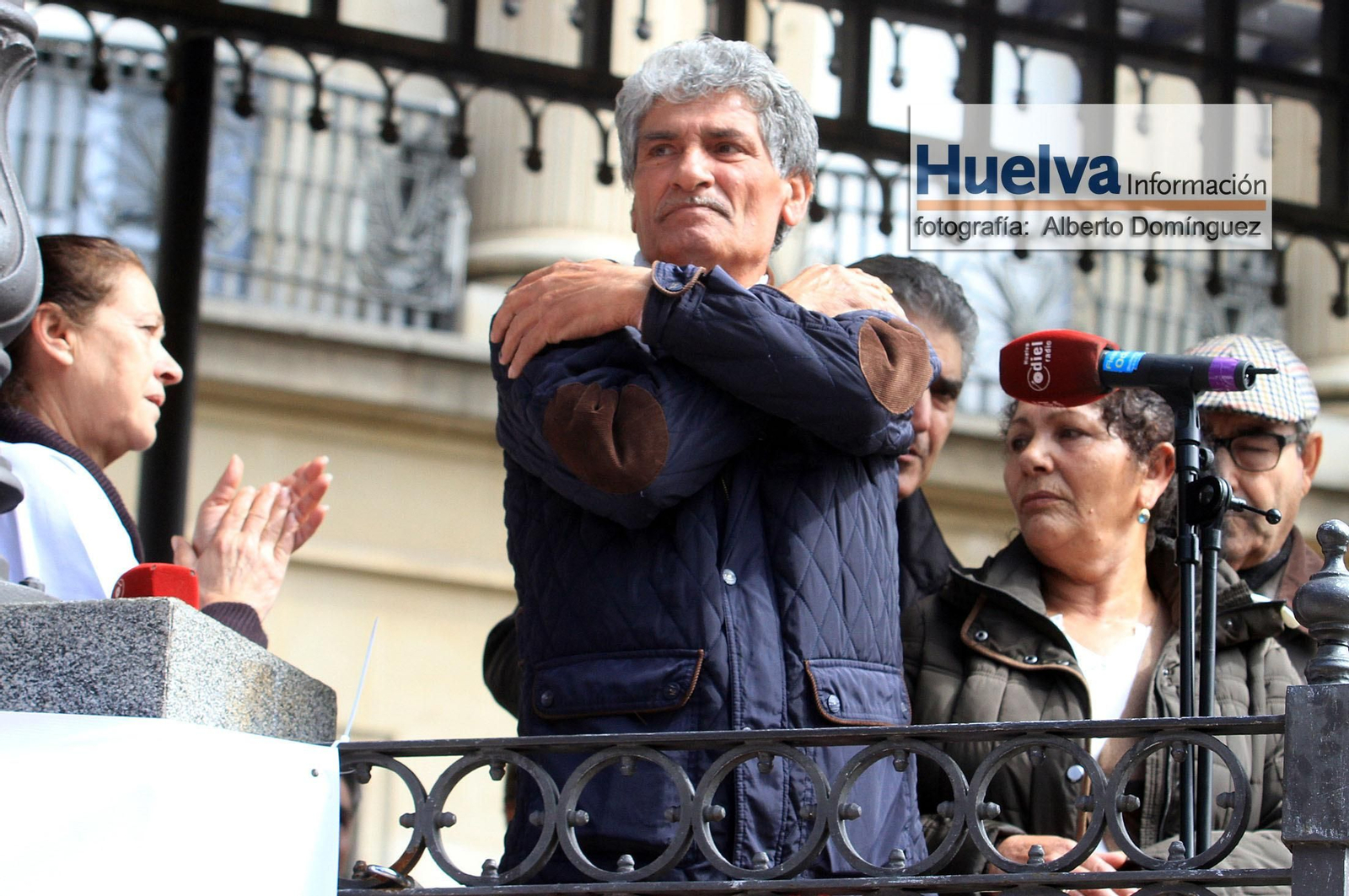 Imágenes de la manifestación contra la derogación de la prisión permanente revisable celebrada en Huelva