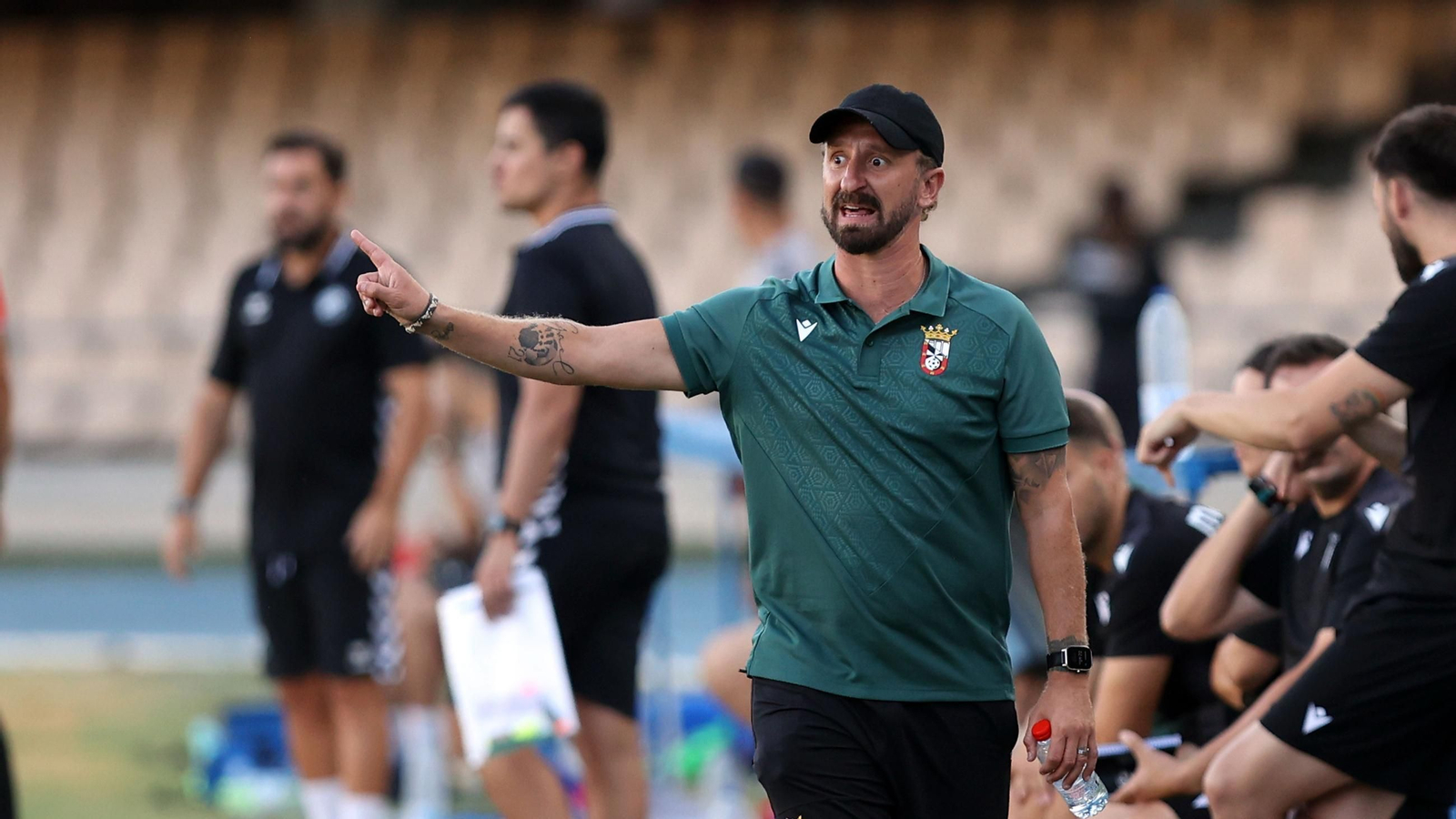 Imágenes del amistoso entre el Xerez DFC y el Ceuta B en Chapín