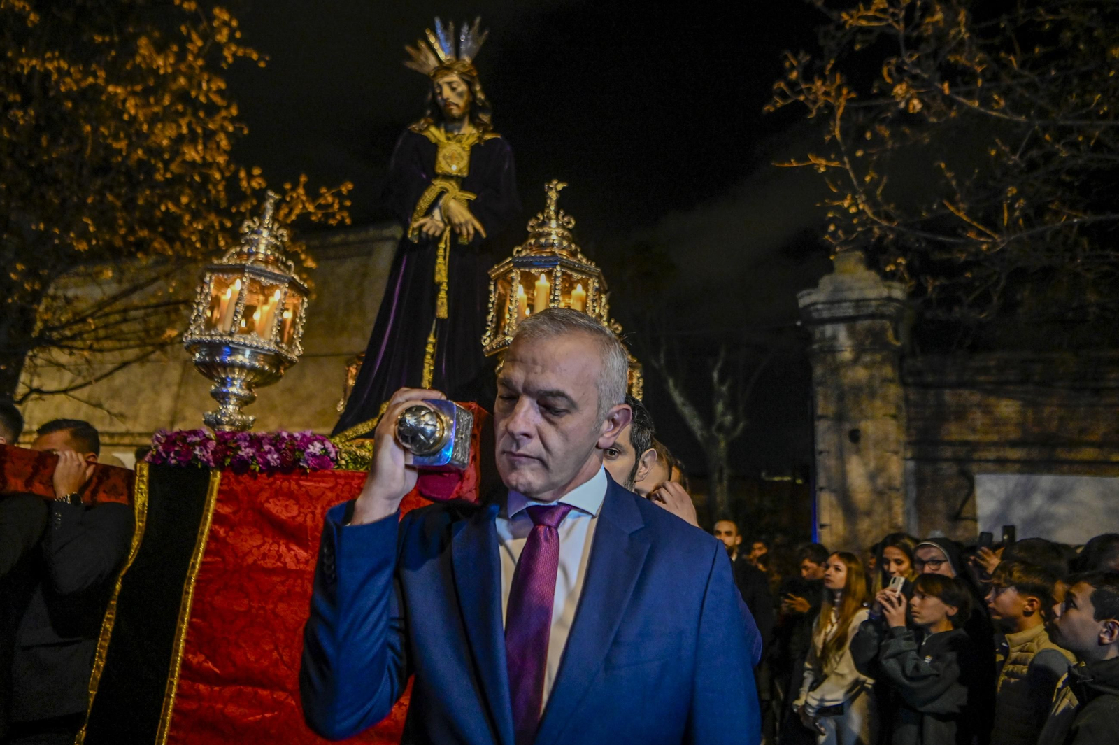 Fotogalería: Multitudinario Traslado del Señor del Rescate tras la Misión Escolar 2025