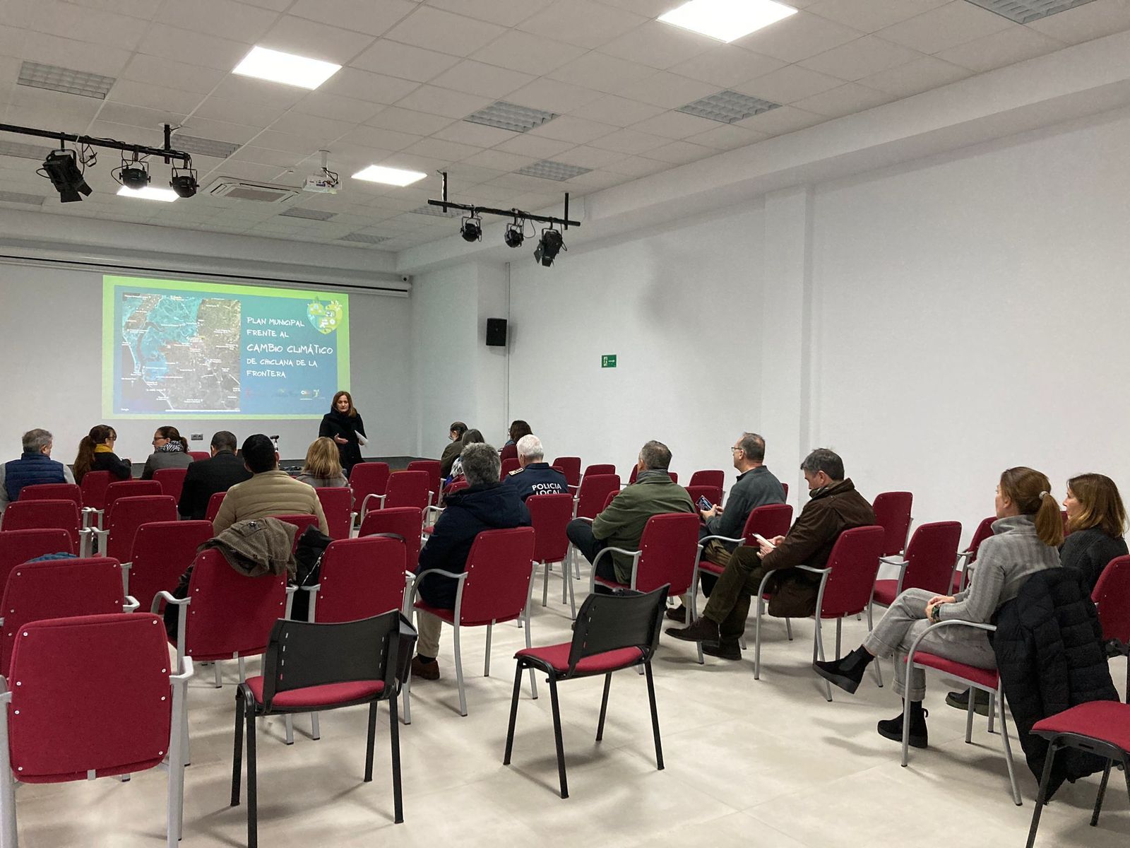 Encuentro con los técnicos para el Plan municipal frente al Cambio Climático.