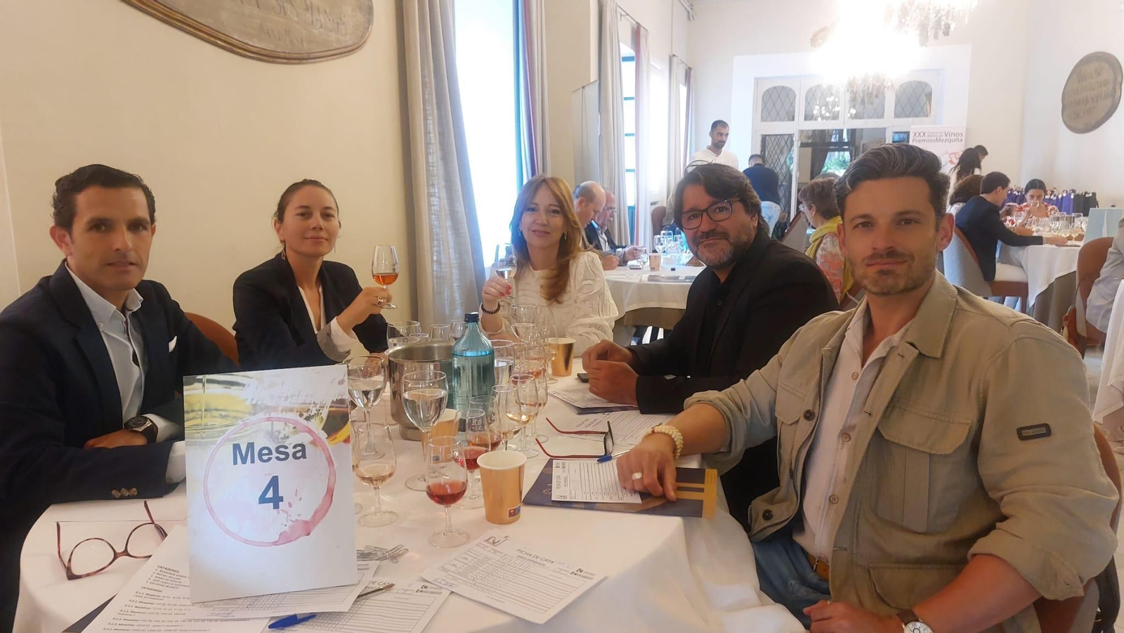 José Ignacio Santiago, Mara de Miguel, Remedios Marín, Rafa Bellido y Eduardo Blanco, integrantes del jurado José Ignacio Santiago, Mara de Miguel, Remedios Marín, Rafa Bellido y Eduardo Blanco, integrantes del jurado