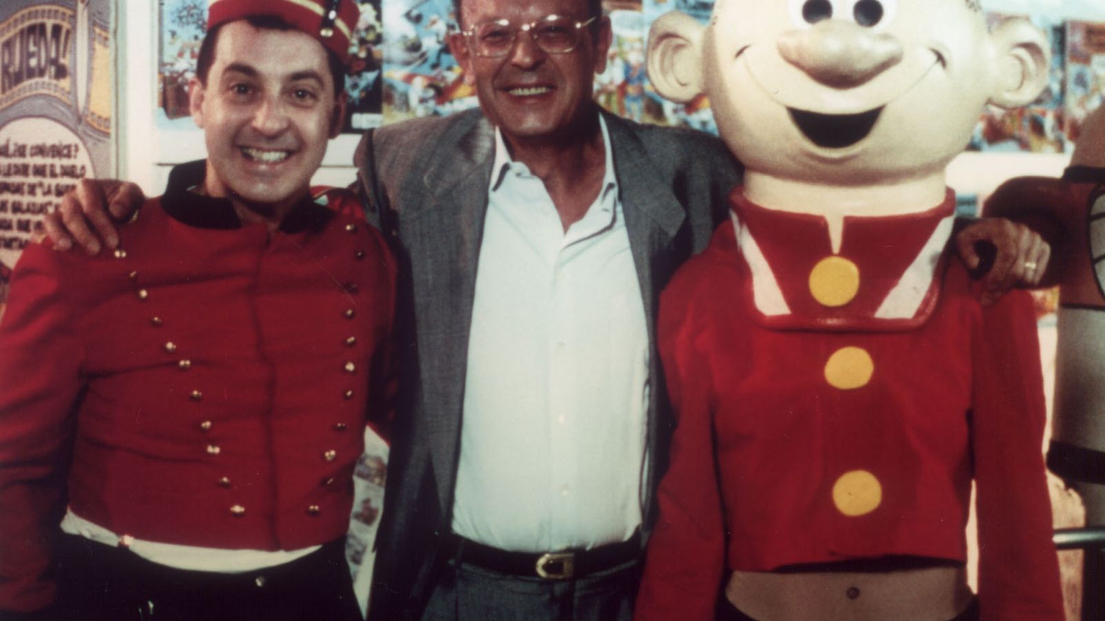 Francisco Ibáñez con Jorge Roela como Sacarino