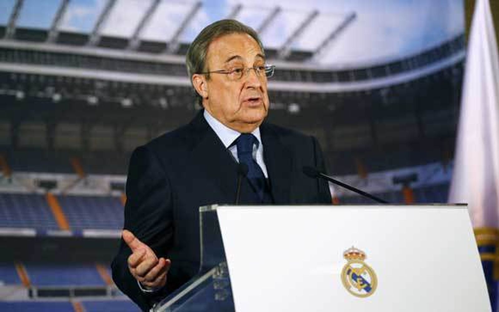 Florentino Pérez insiste en que "nadie" comunicó al jugador ni al club la sanción de Cheryshev