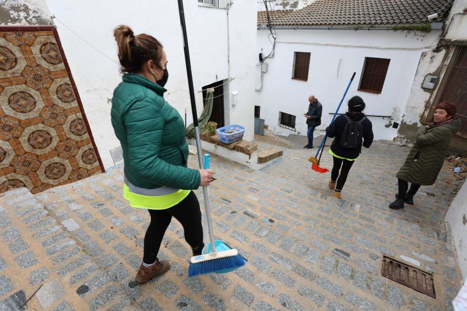 Los destrozos en Setenil tras la riada, en imágenes