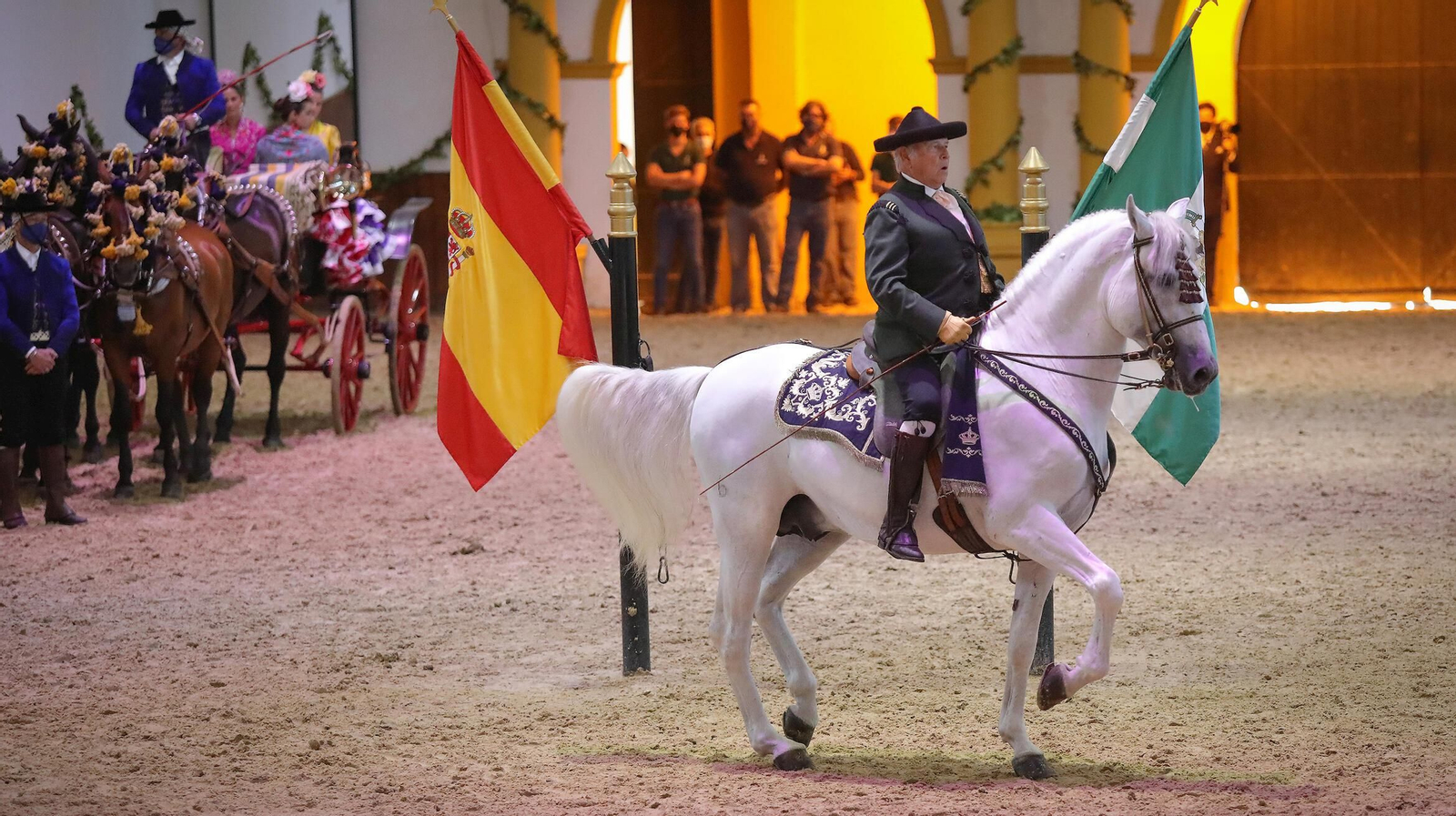 Así fue el homenaje a Álvaro Domecq en la Real Escuela Andaluza del Arte Ecuestre en Jerez