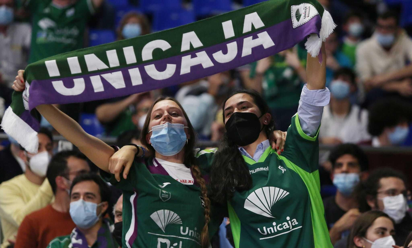 Las fotos del Unicaja-Surne Bilbao Básket