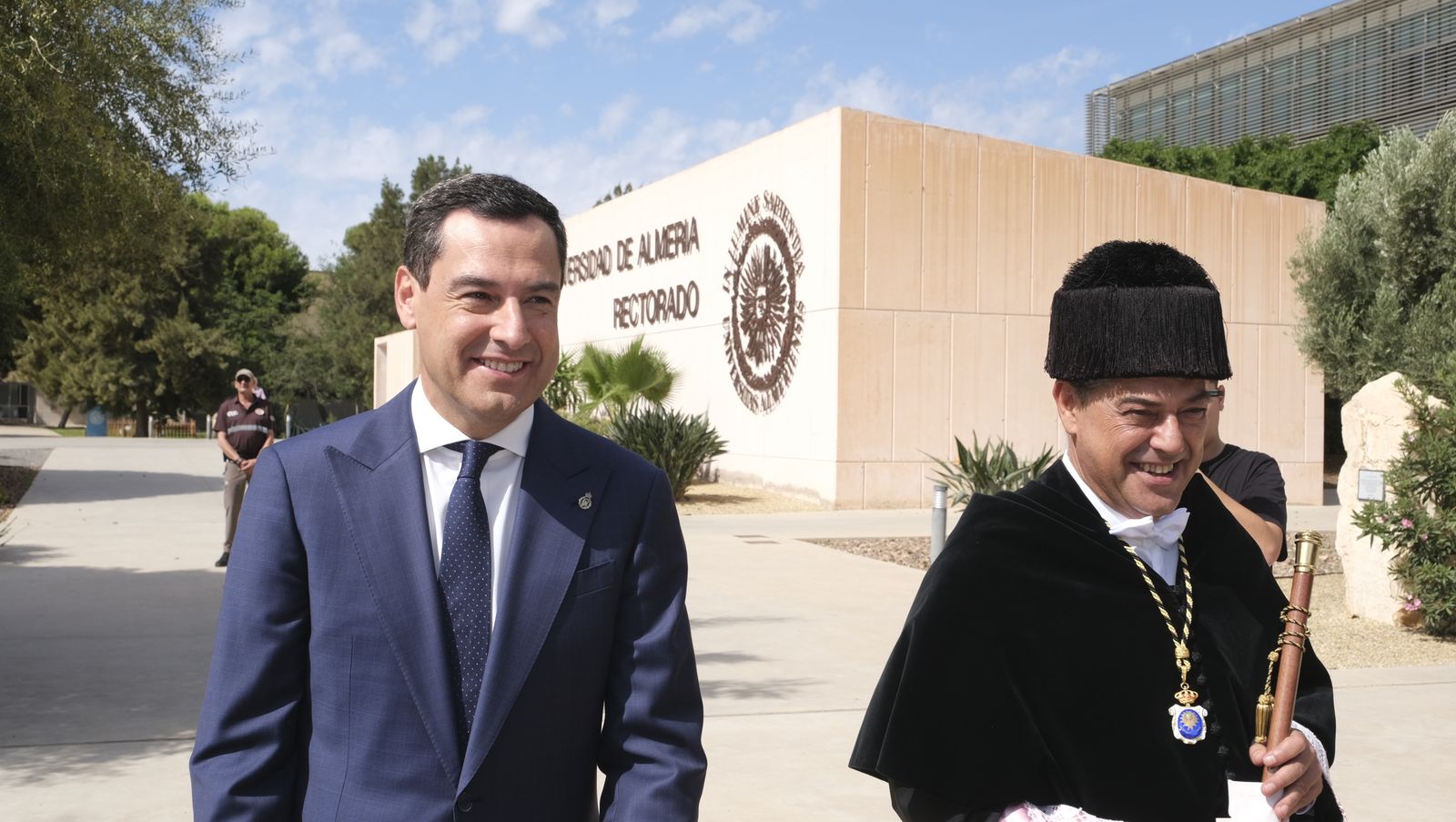 El Presidente de la Junta Juanma Moreno, inaugura el curso universitario andaluz en Almería