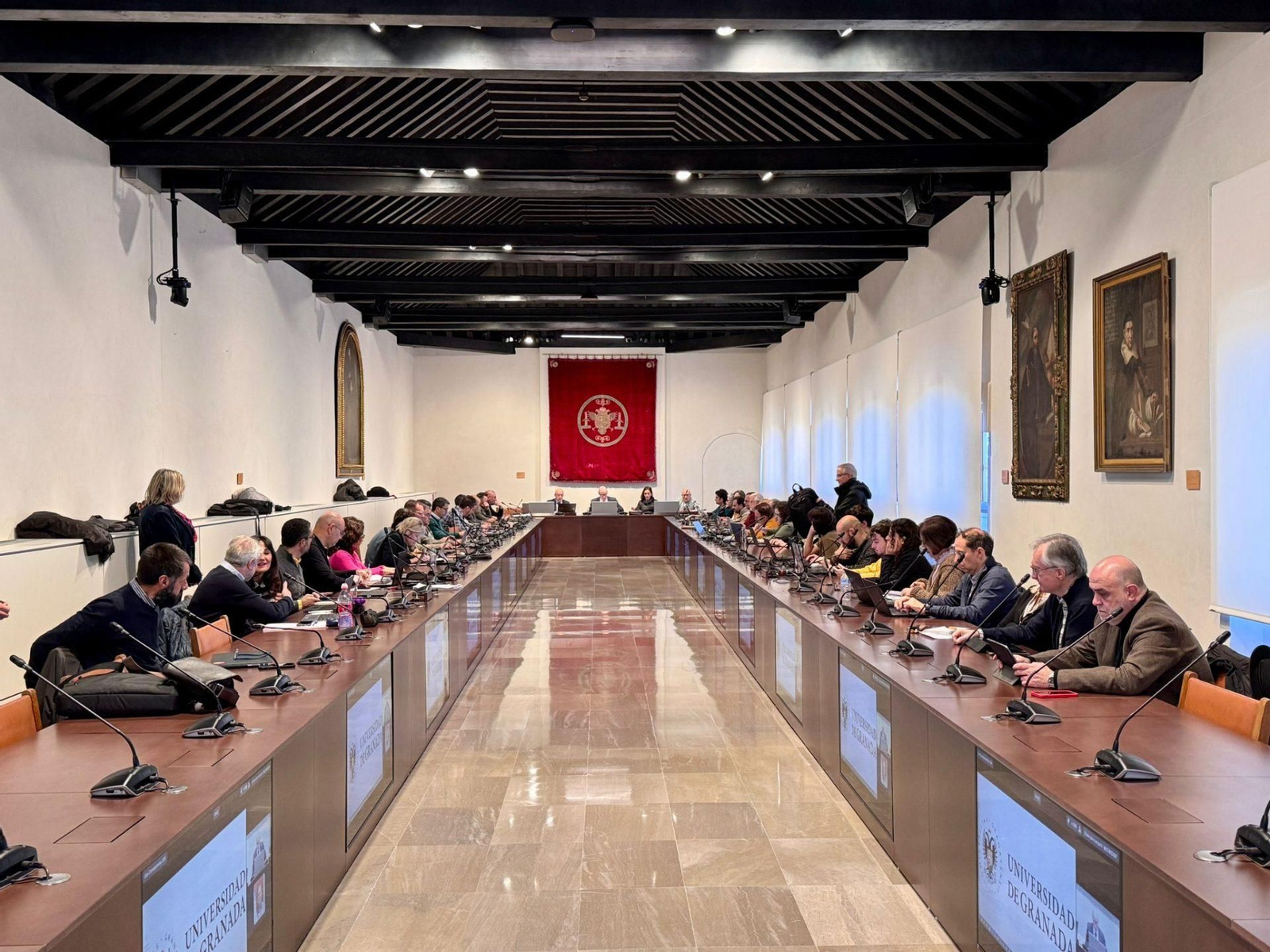 Imagen del consejo de gobierno del miércoles.