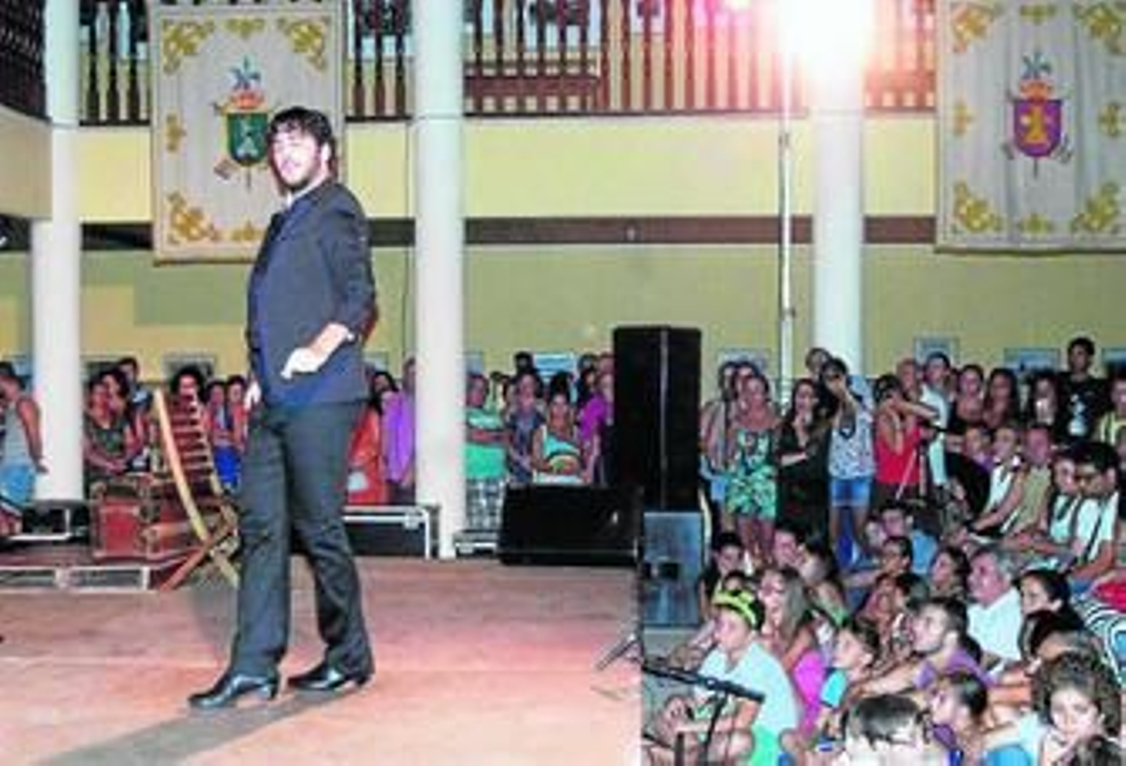 Julio Ruiz demostró sobre el escenario que es un bailaor de mucha categoría.