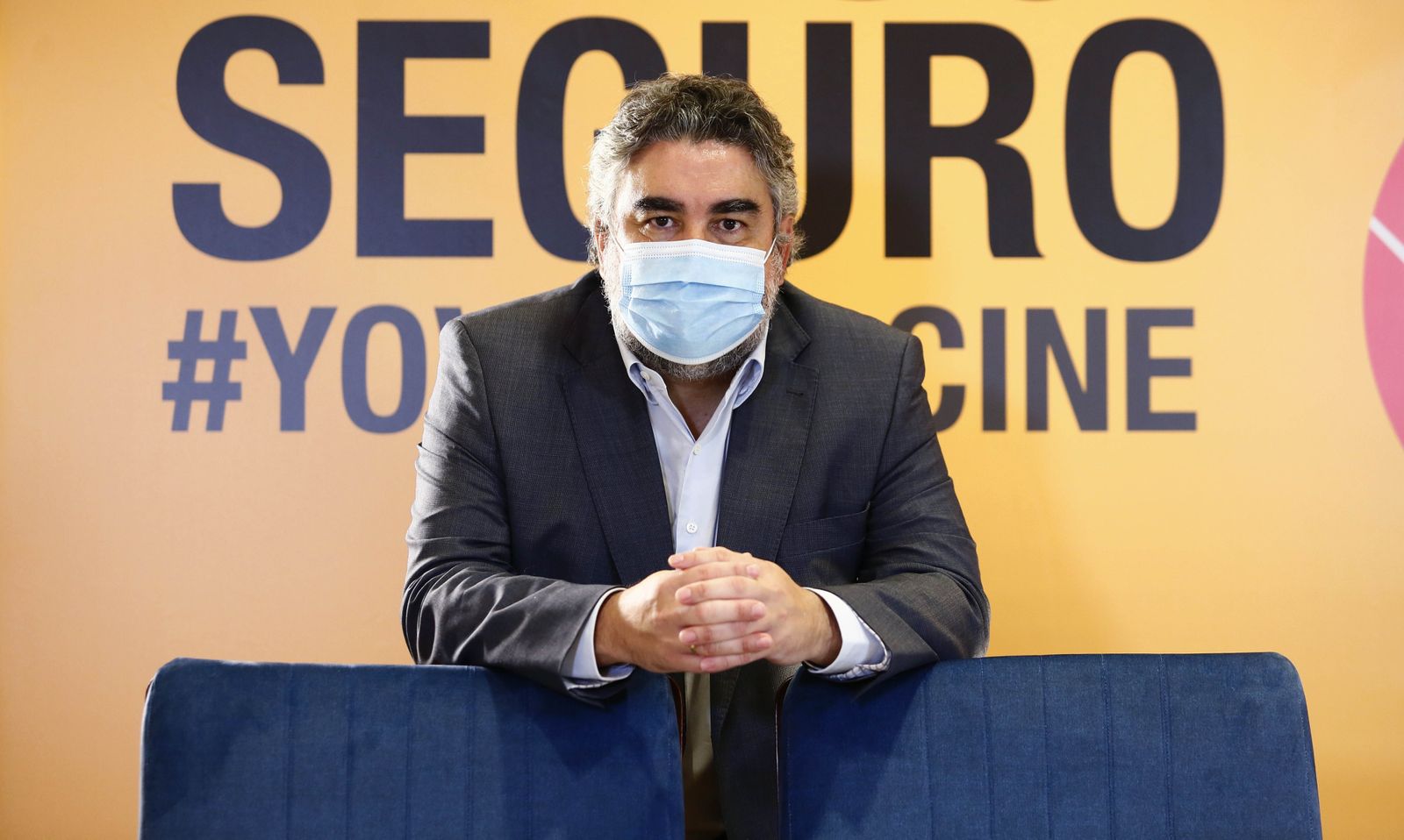 José Manuel Rodríguez Uribes, ministro de Cultura y Deporte en el Palacio Miramar.