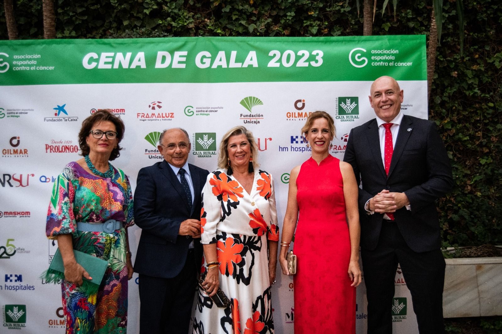 La gala anual de la Asociación Española Contra el Cáncer de Málaga, en imágenes