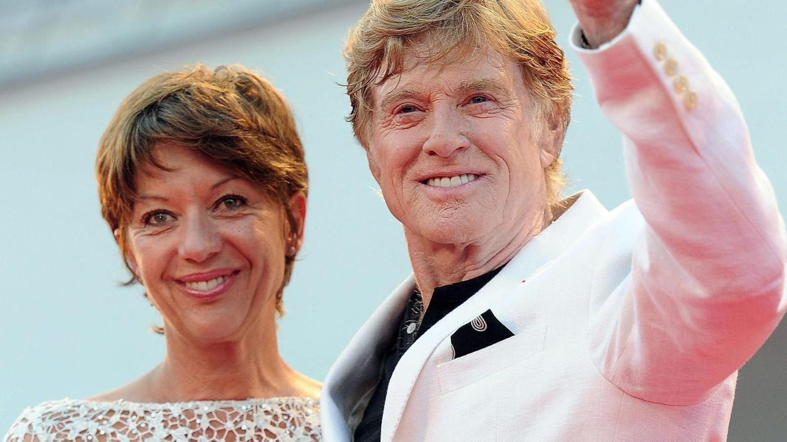 La estrella con la pintora alemana Sibylle Szaggars, su pareja desde 2009.