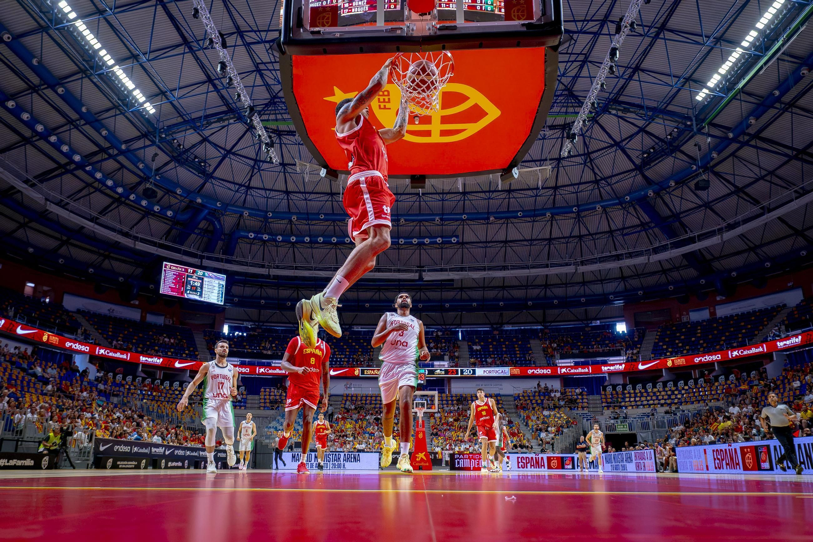 España B - Portugal en Málaga, en fotos
