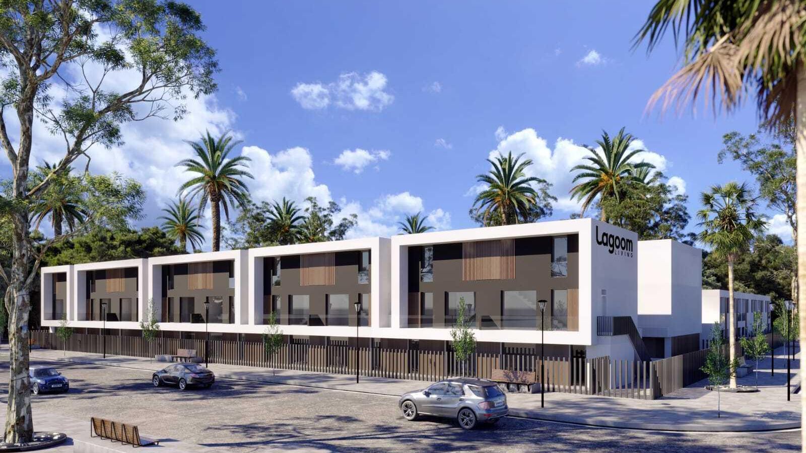 Recreación de las viviendas en alquiler que hará Lagoom Living en el sector Universidad.