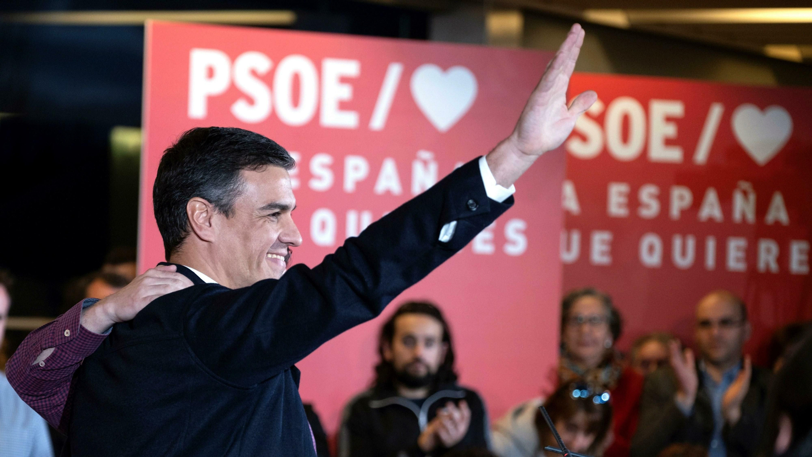 El presidente del Gobierno y secretario general del PSOE, Pedro Sánchez, durante un acto este martes en Ávila. El presidente del Gobierno y secretario general del PSOE, Pedro Sánchez, durante un acto este martes en Ávila.