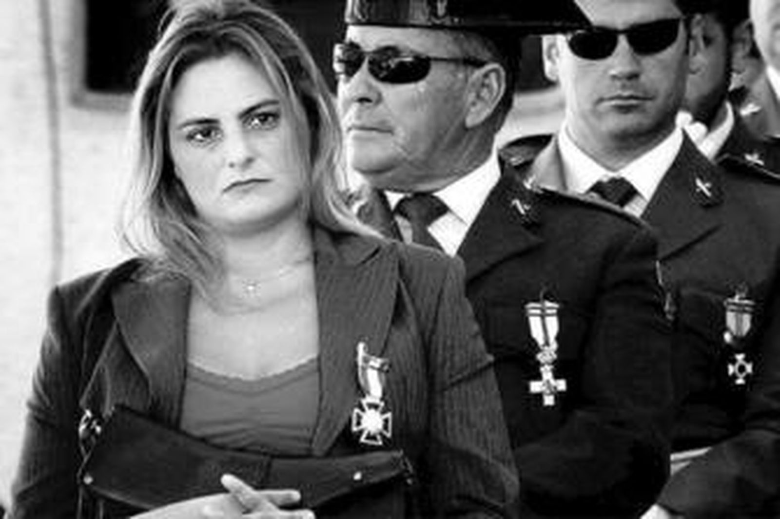 La juez Olga Cecilia Simón, el pasado octubre en Cádiz, cuando fue galardonada por la Guardia Civil.