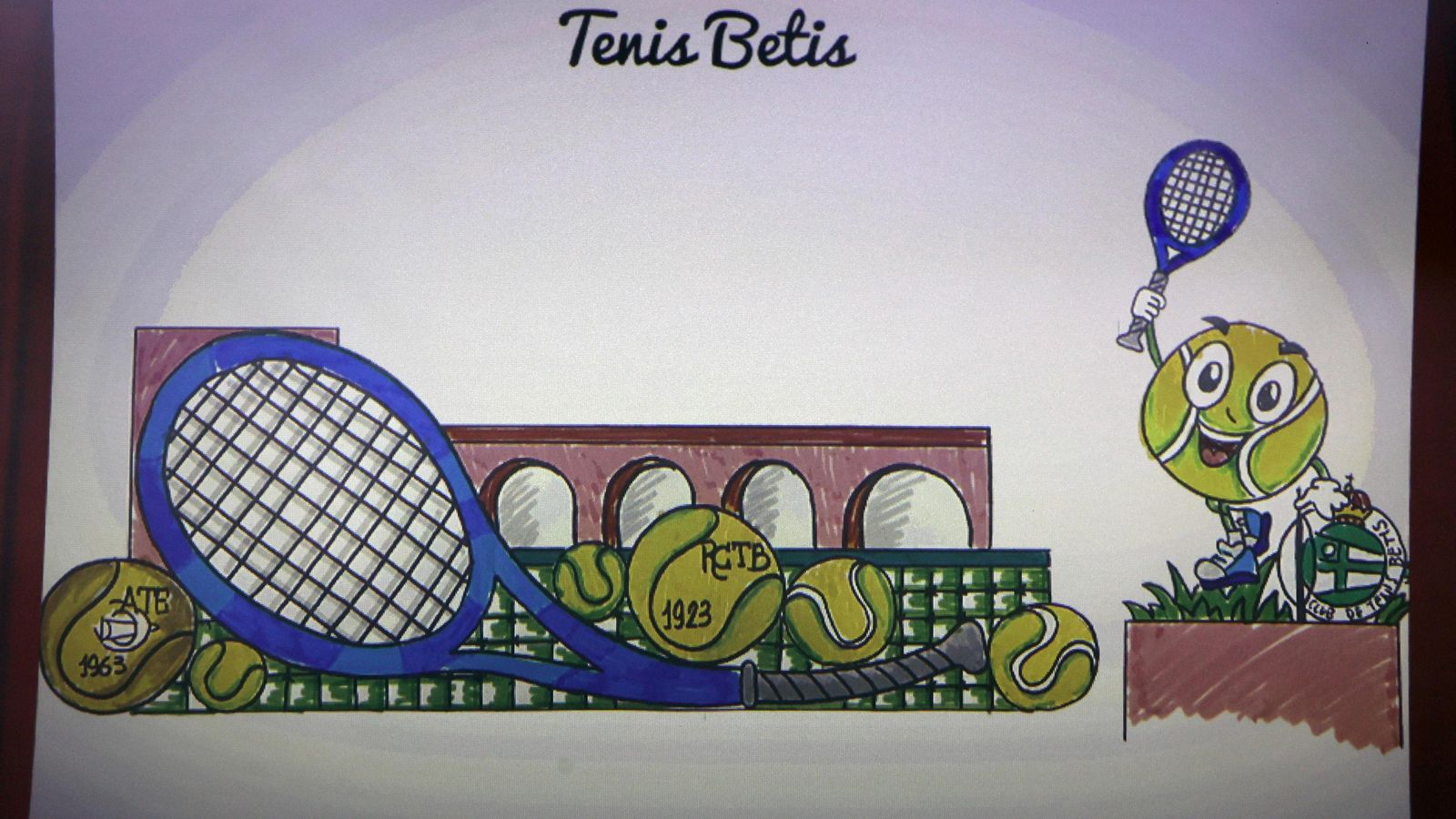 Carroza del Tenis Betis.