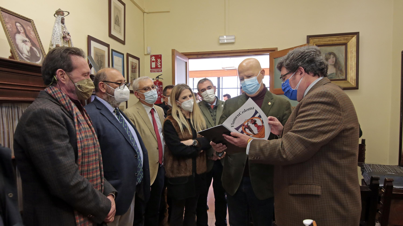 Visita del consejero Javier Imbroda al IES Padre Luis Coloma