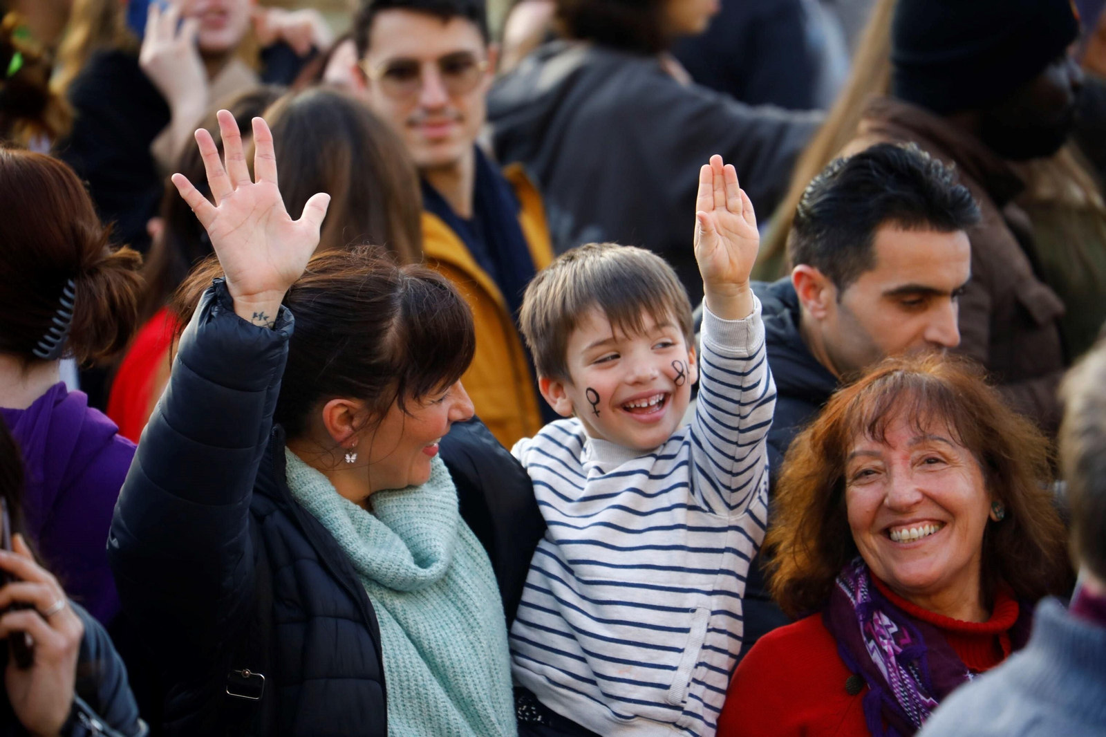La manifestación del 8M en Córdoba, en imagenes