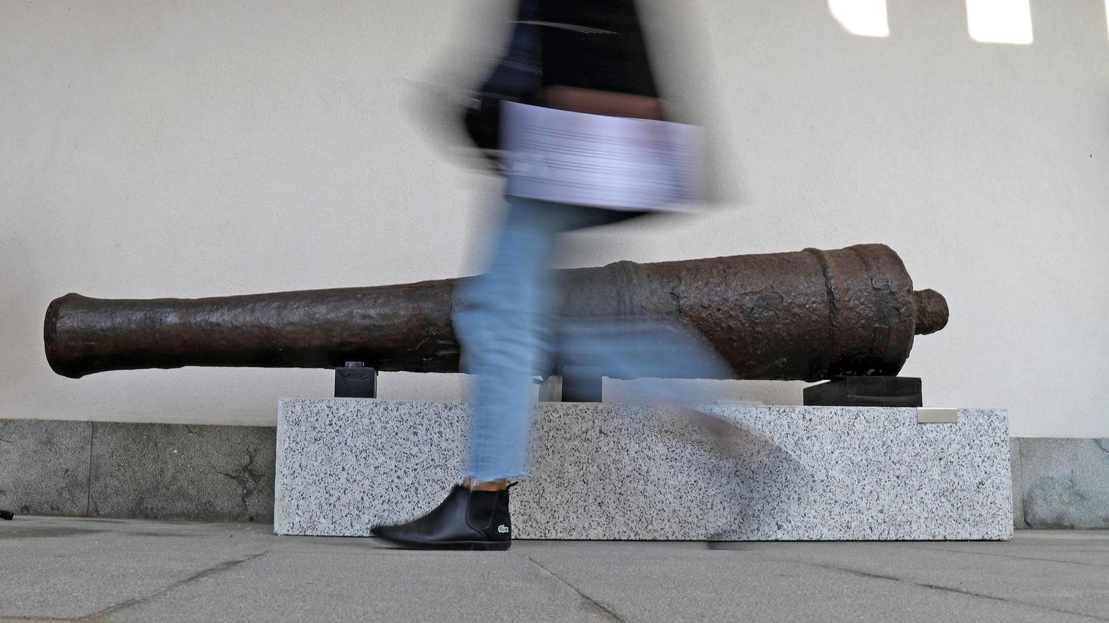 Cañón de Avancarga (s. XVII) del Museo, 'Pieza del Mes' de diciembre.