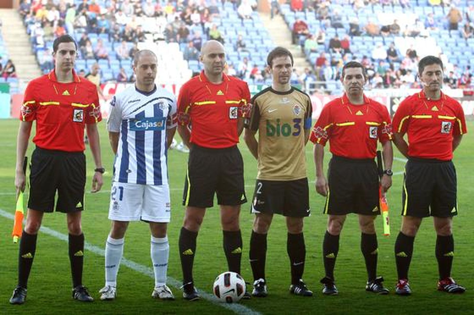 El Recreativo se atasca en casa ante la Ponferradina (1-1). / Alberto Rodríguez