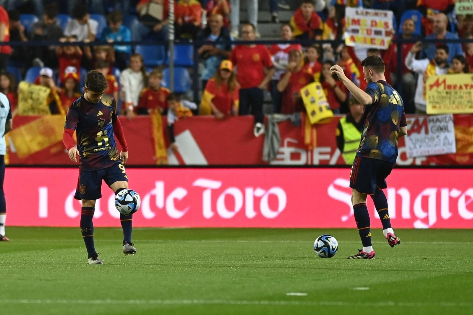 El España-Noruega de Málaga, en fotos