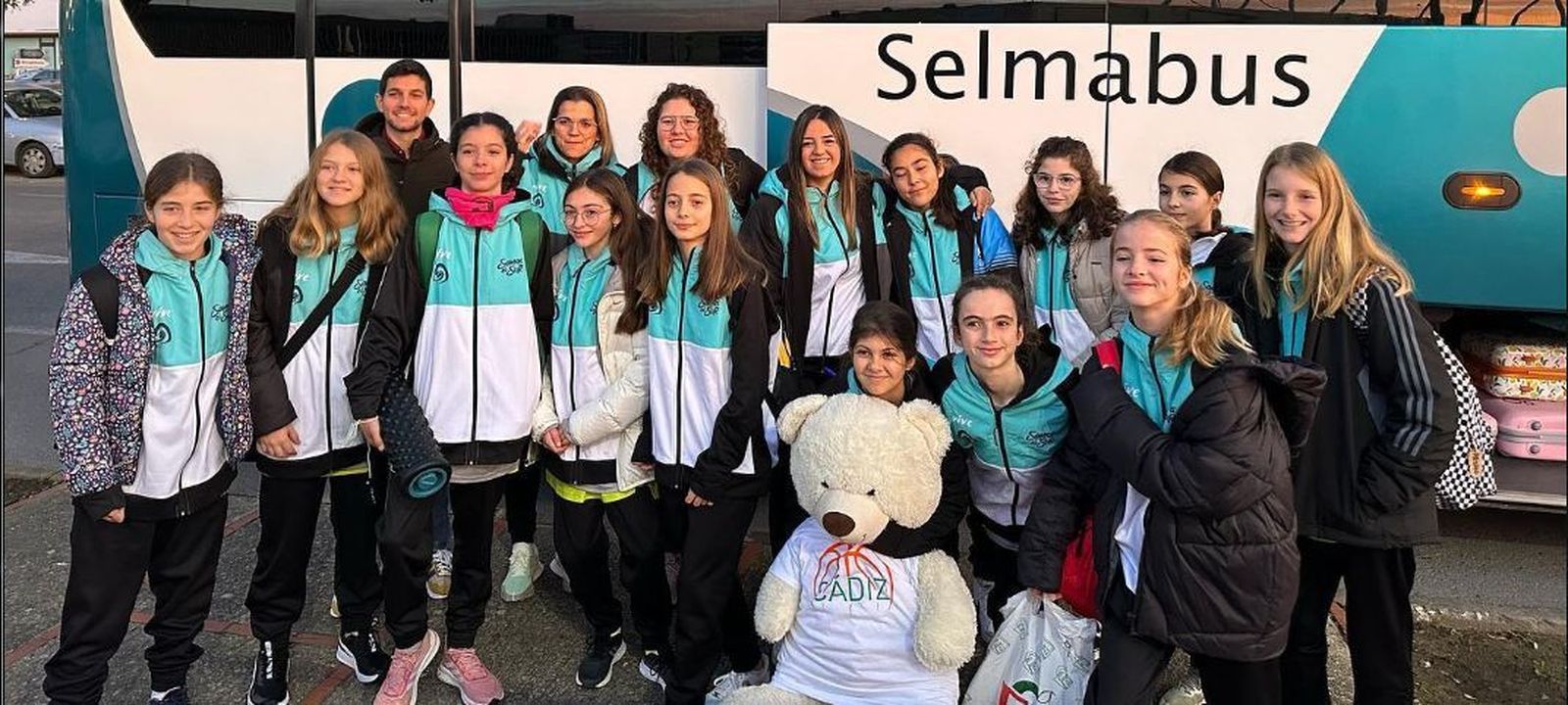La selección gaditana mini femenina