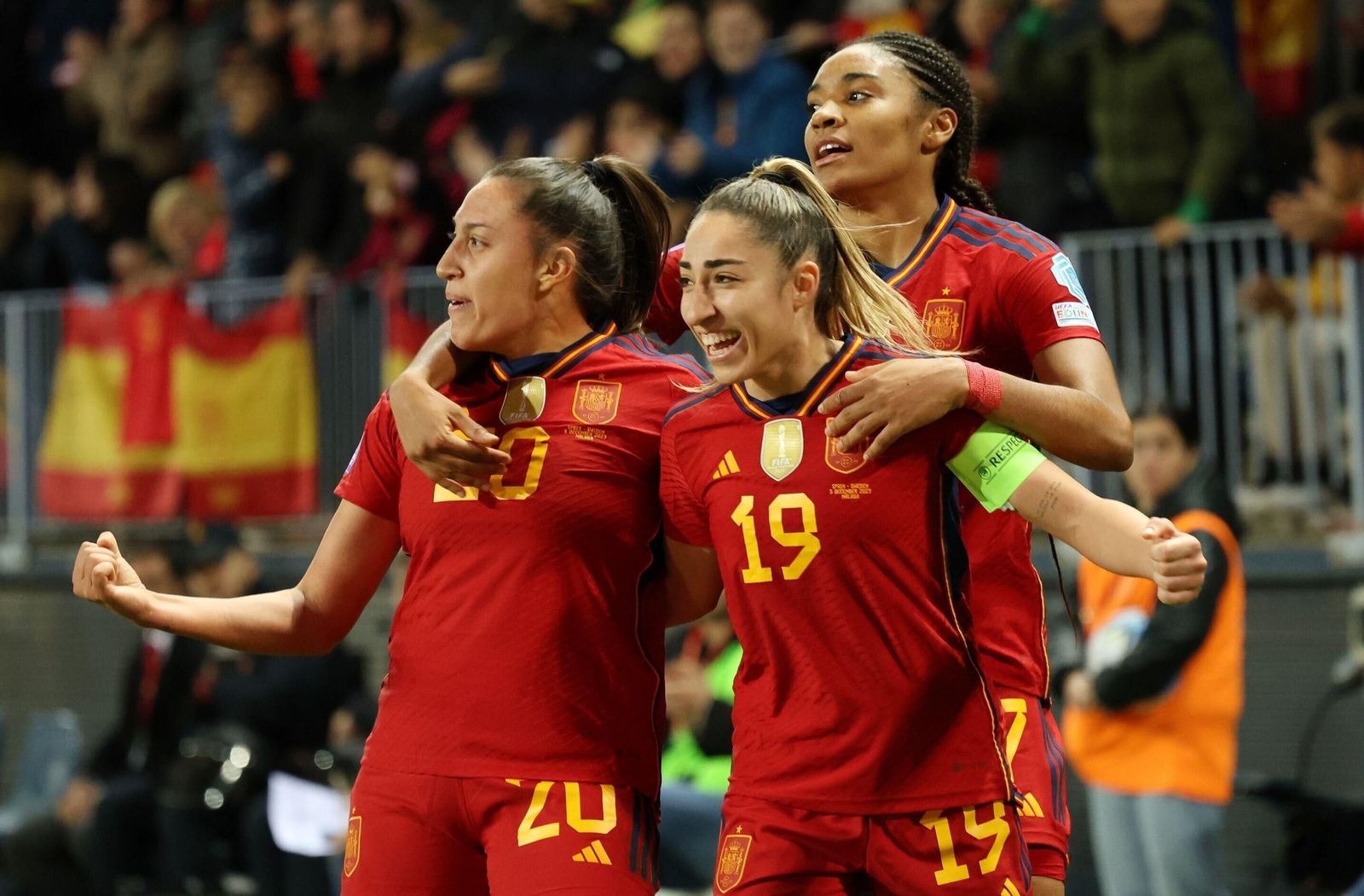 España-Suecia, en fotos